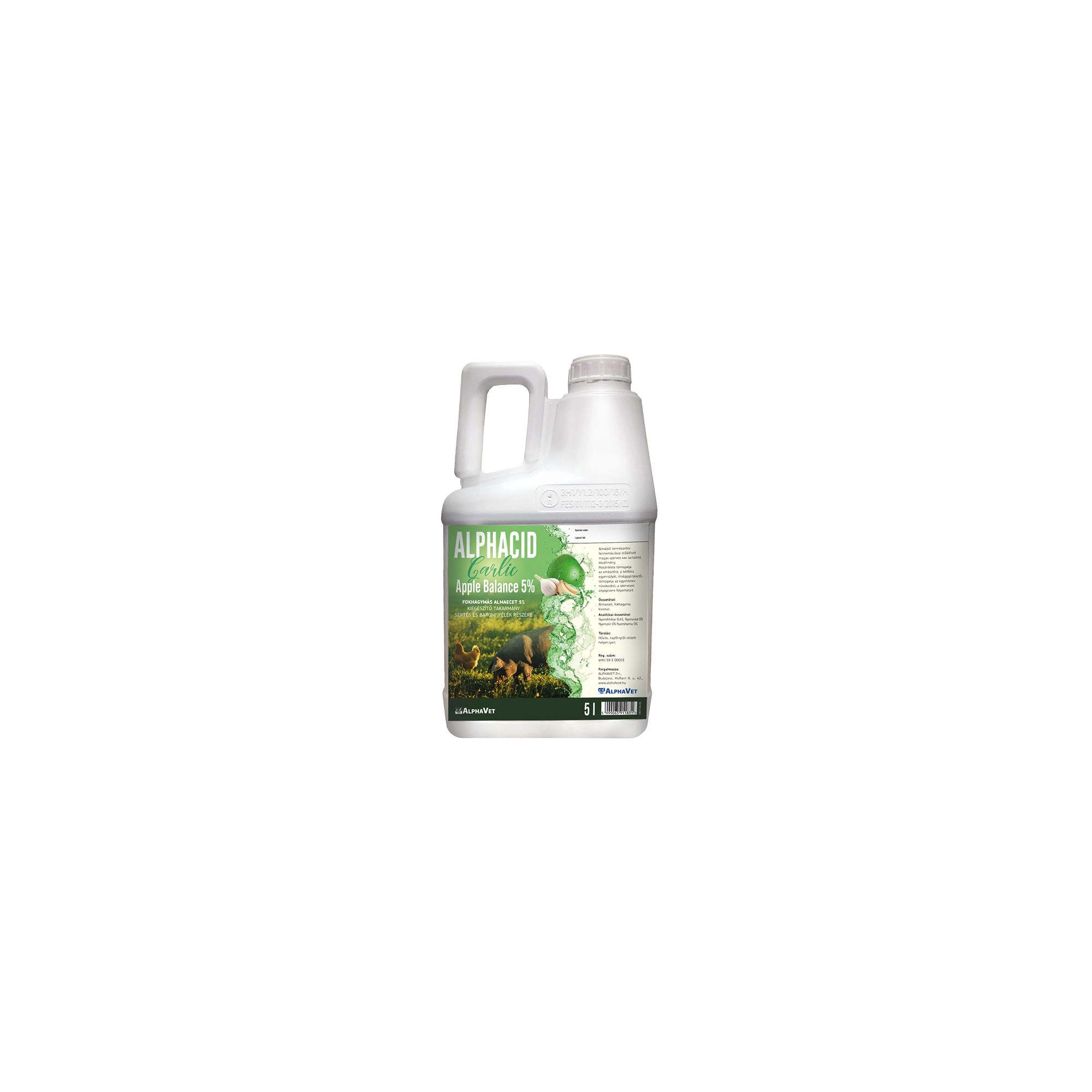 Alphacid 5% Apple Balance Garlic 5 l