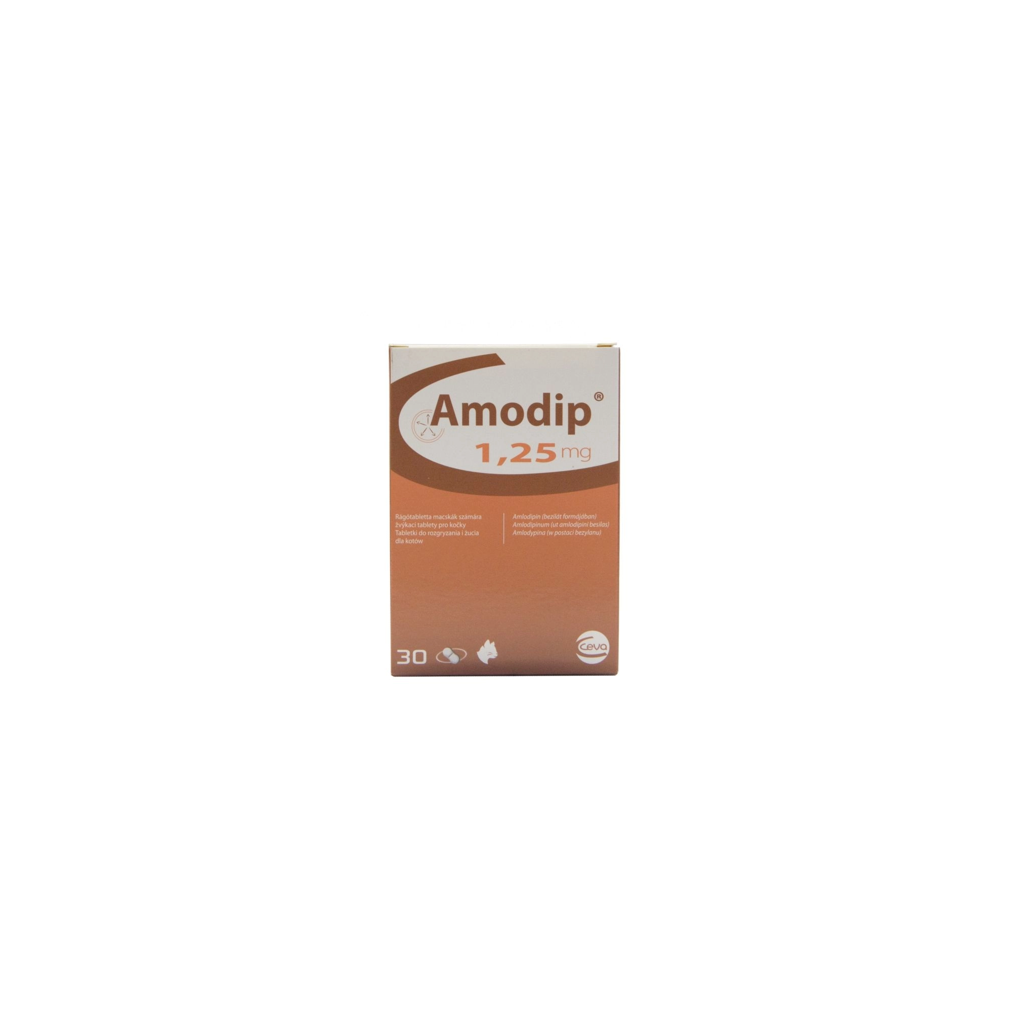 Amodip 1,25 mg rágótabletta 30x