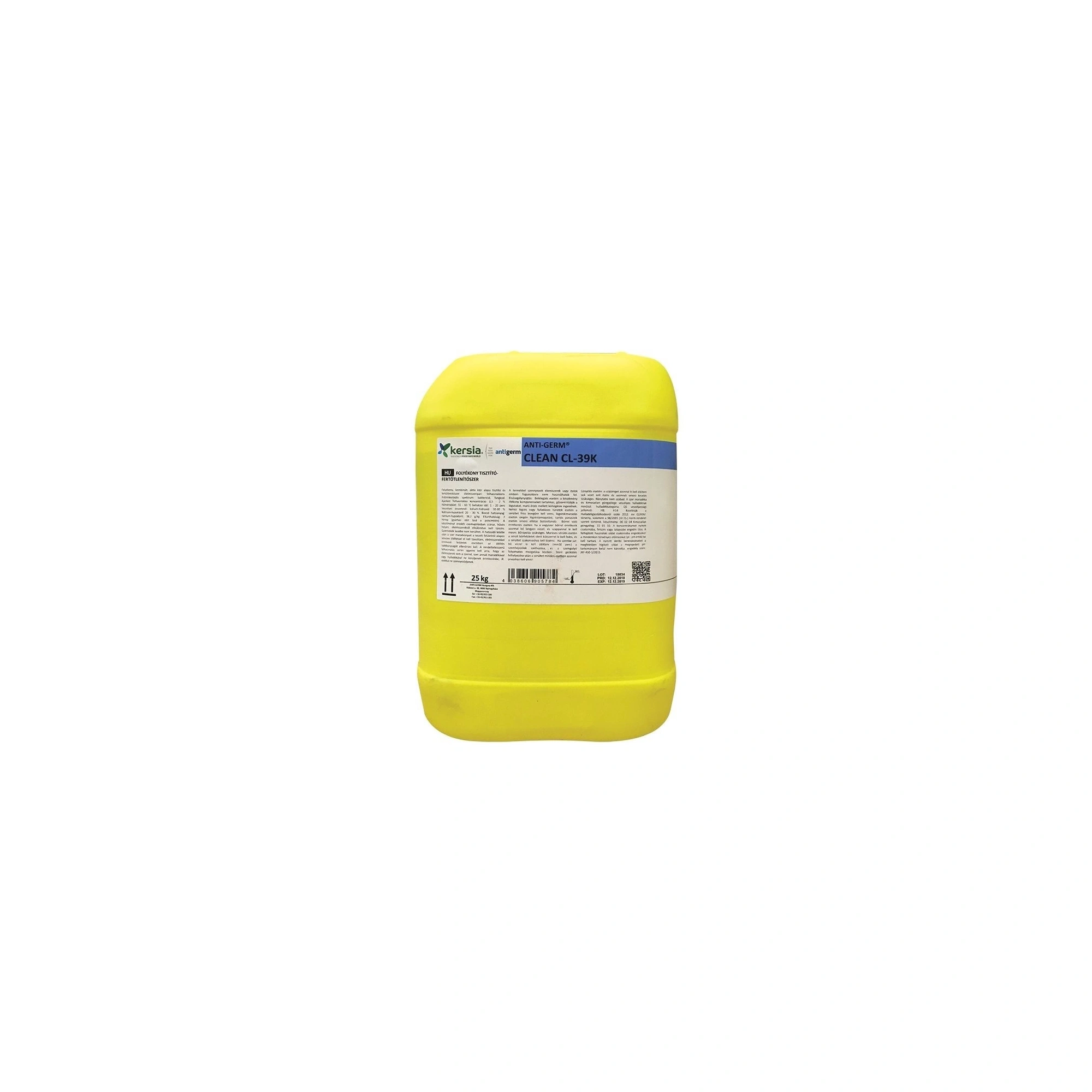 Anti-Germ Clean Cl-39K kannában 25 Kg