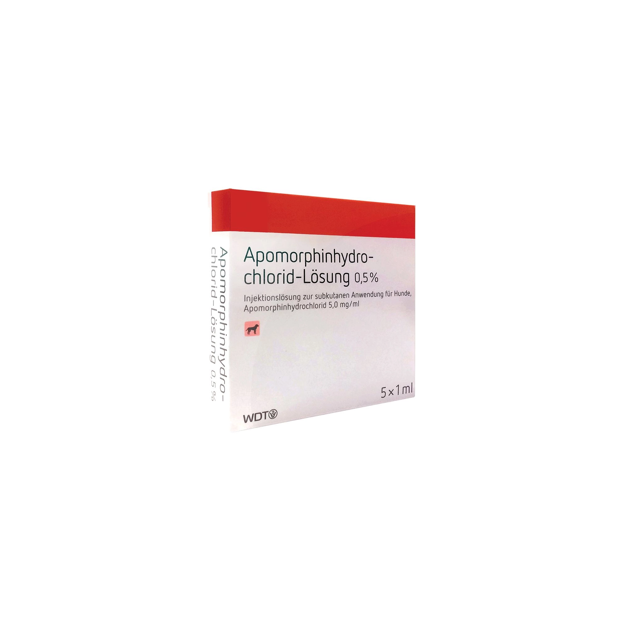 APOMORPHIN HCL 5 MG/ML INJEKCIÓ 5X1 ML