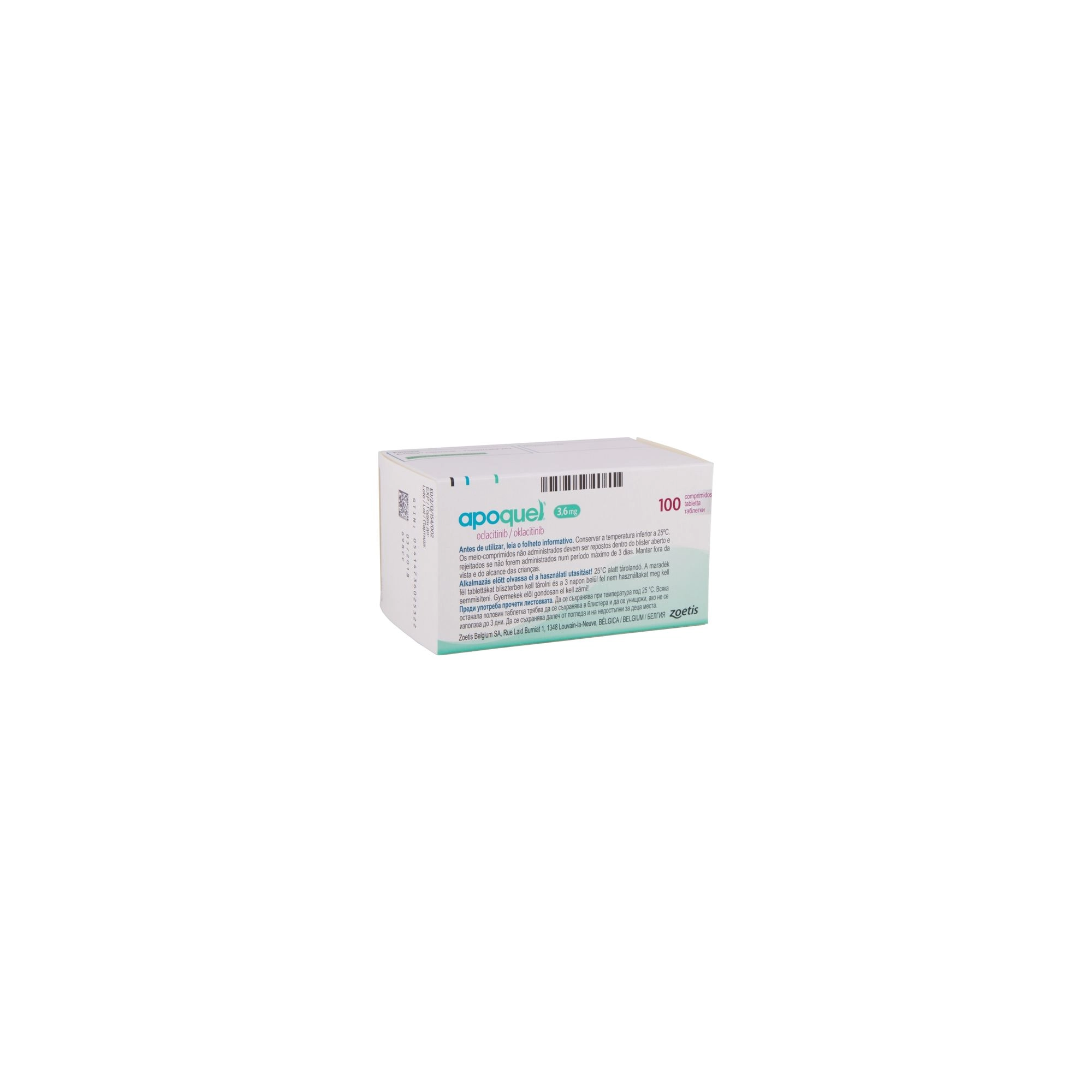 Apoquel 3,6 mg filmtabletta 100x