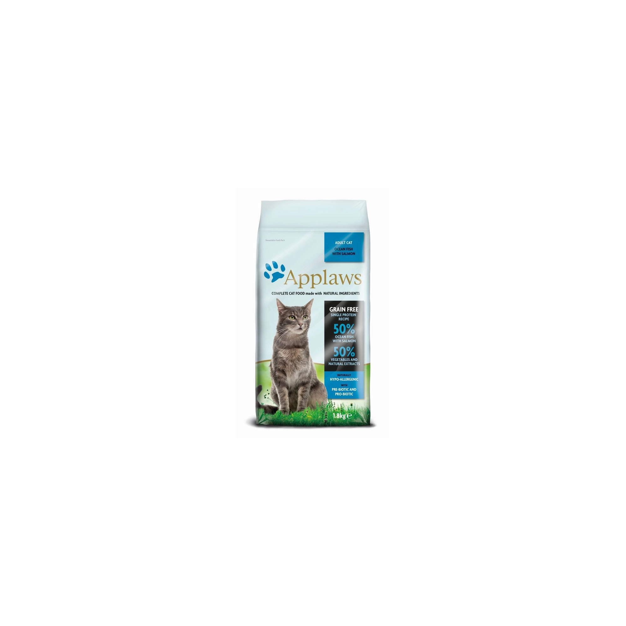 Applaws Cat Adult tengeri hal és lazac 1,8kg