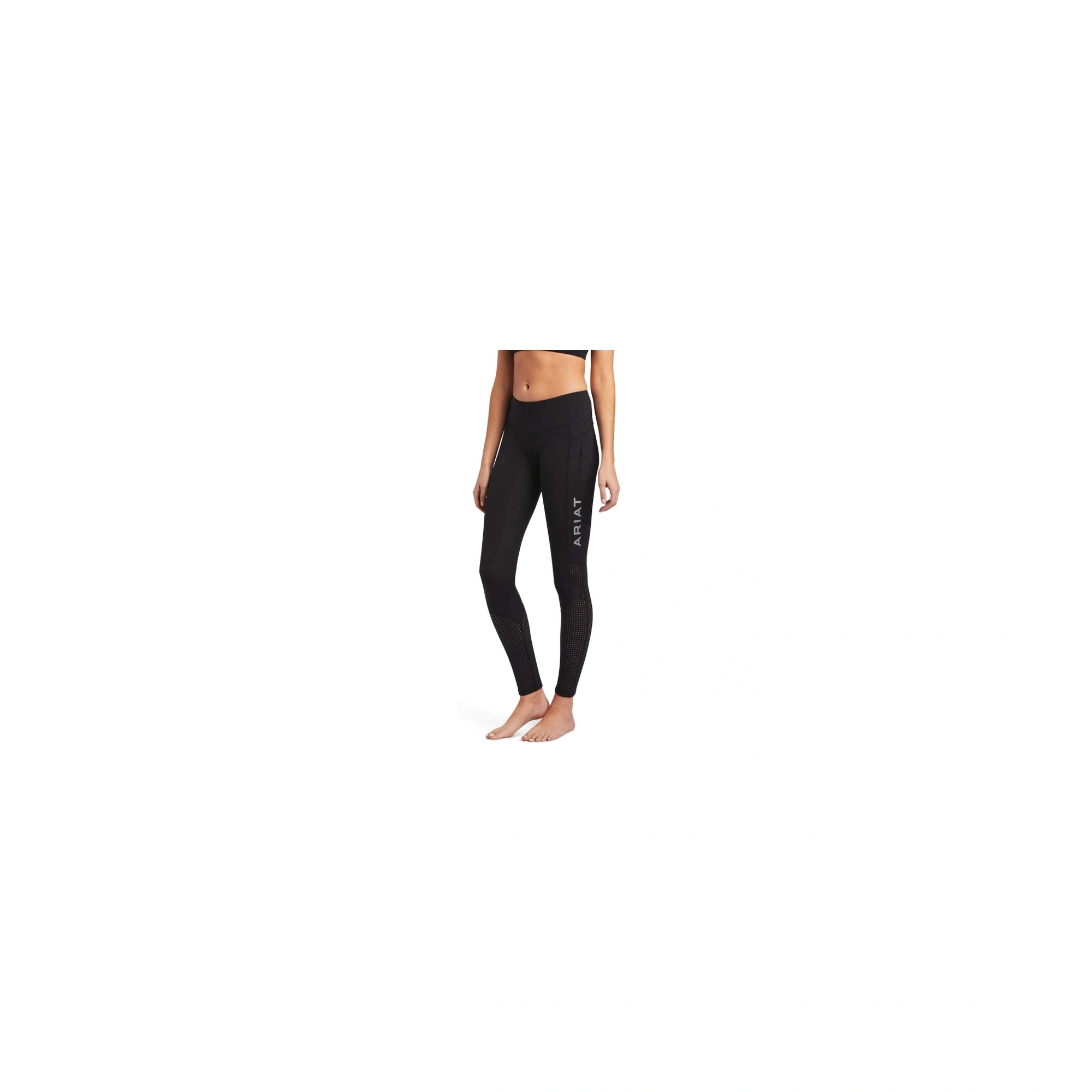 Ariat Eos teliszilikonos lovaglóleggings, fekete, S