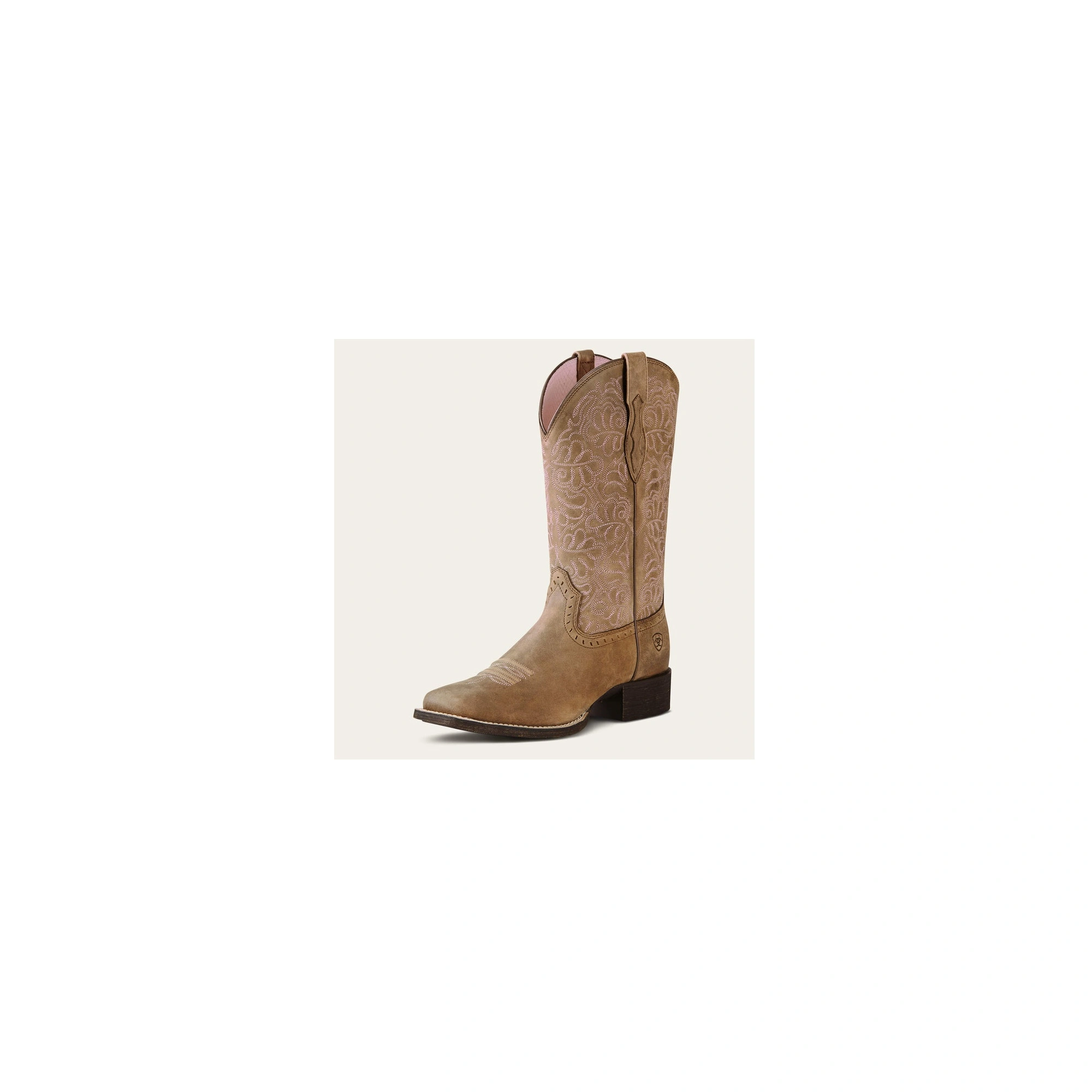 Ariat Round Up Back Zip női western csizma BROWN BOMBER 36,5