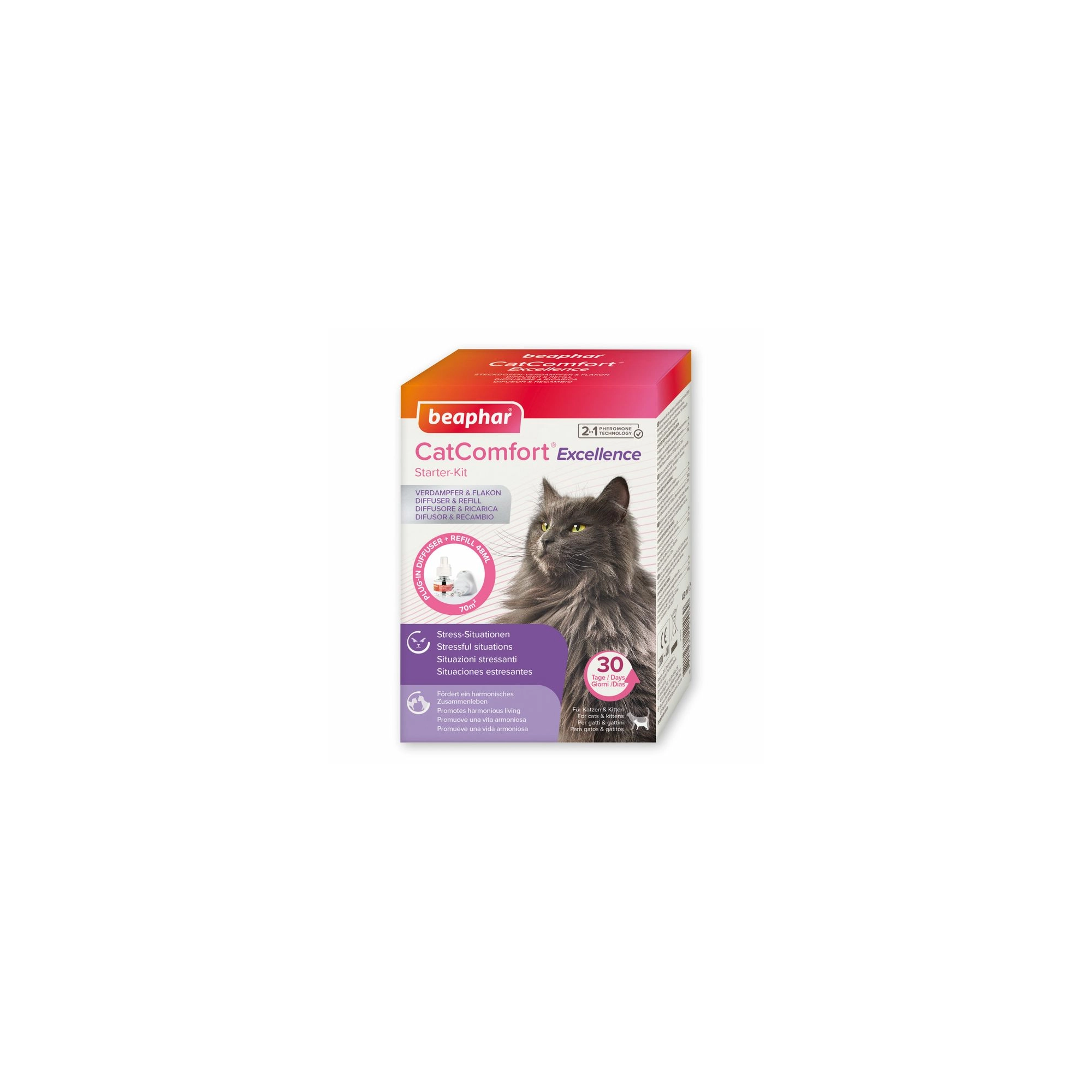 Beaphar Catcomfort Excellence feromonos párologtató készlet 48ml