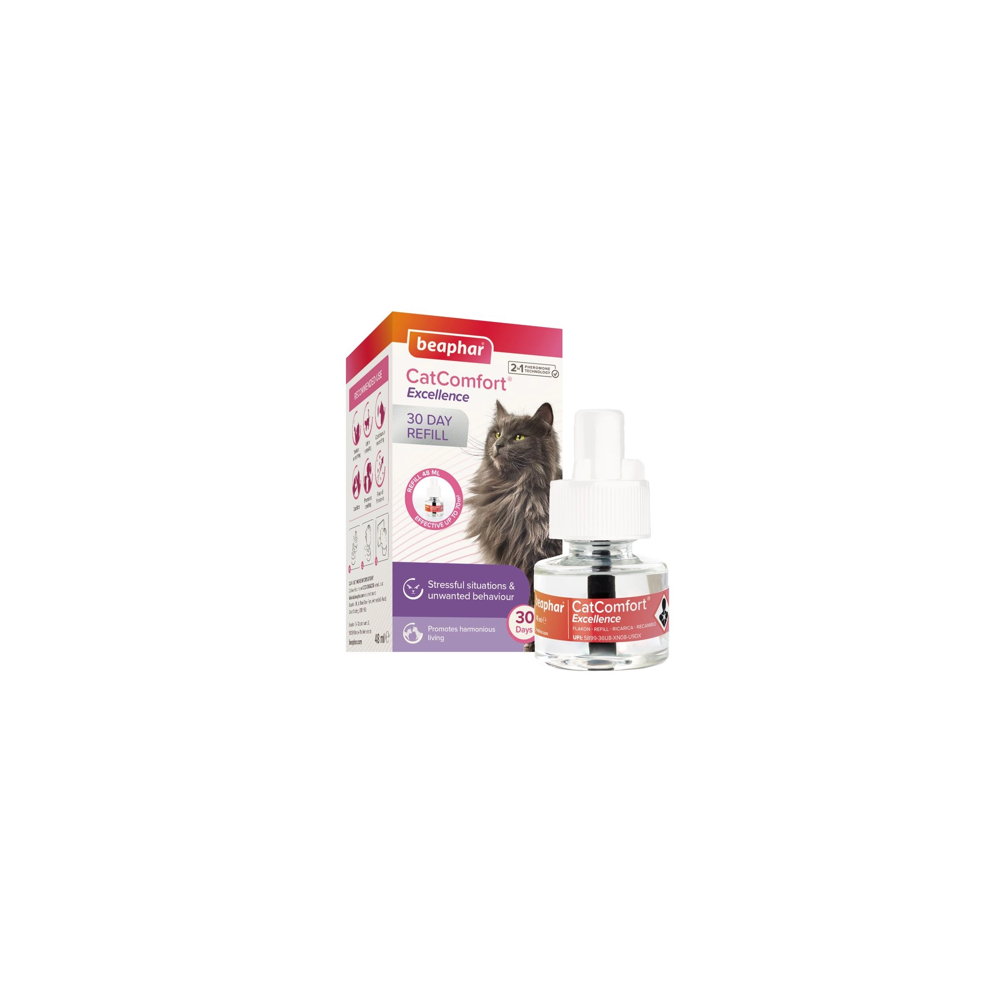 Beaphar Catcomfort Excellence feromonos párologtató utántöltő 48ml