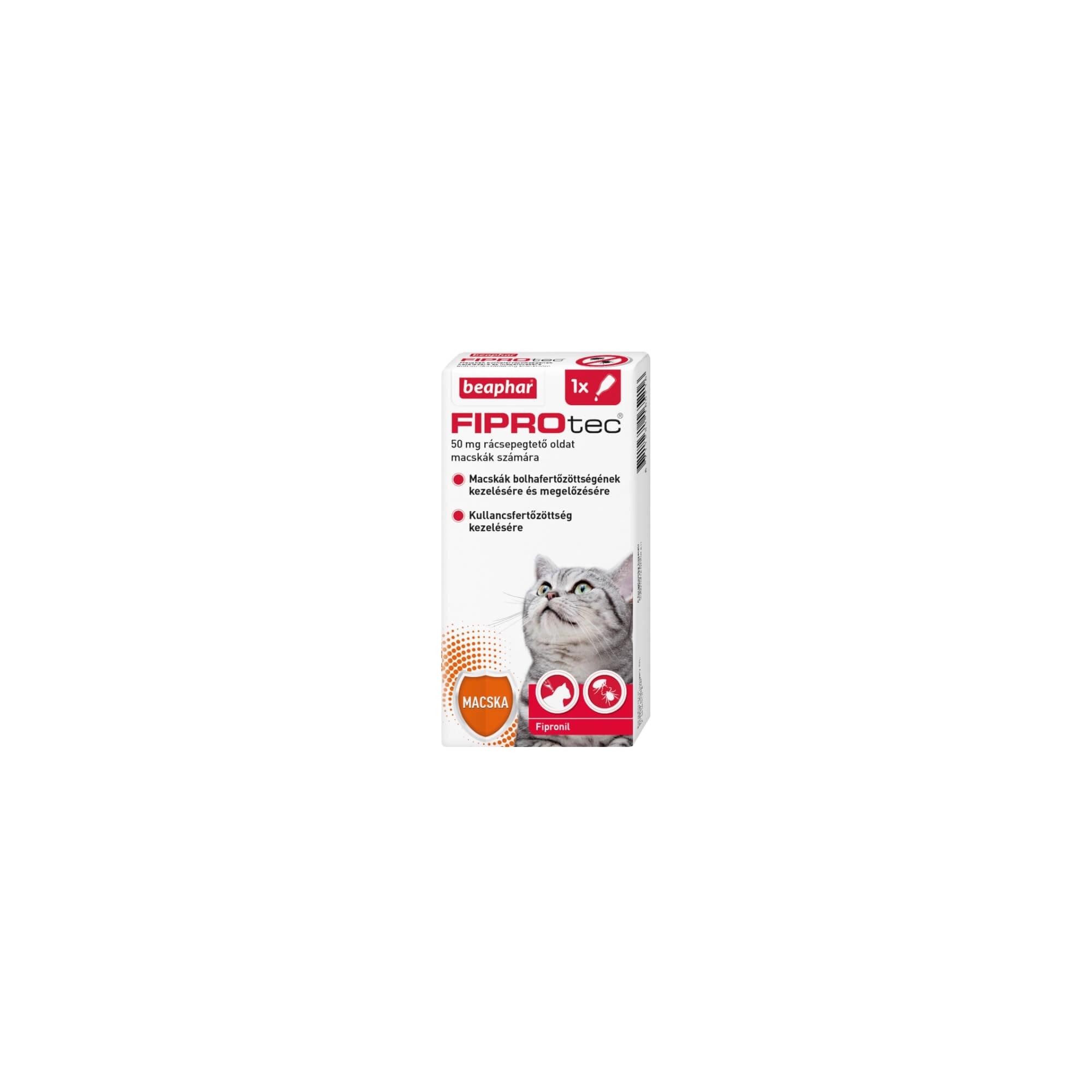 Beaphar Fiprotec Cat Spot On Macskáknak 1X0,5ml