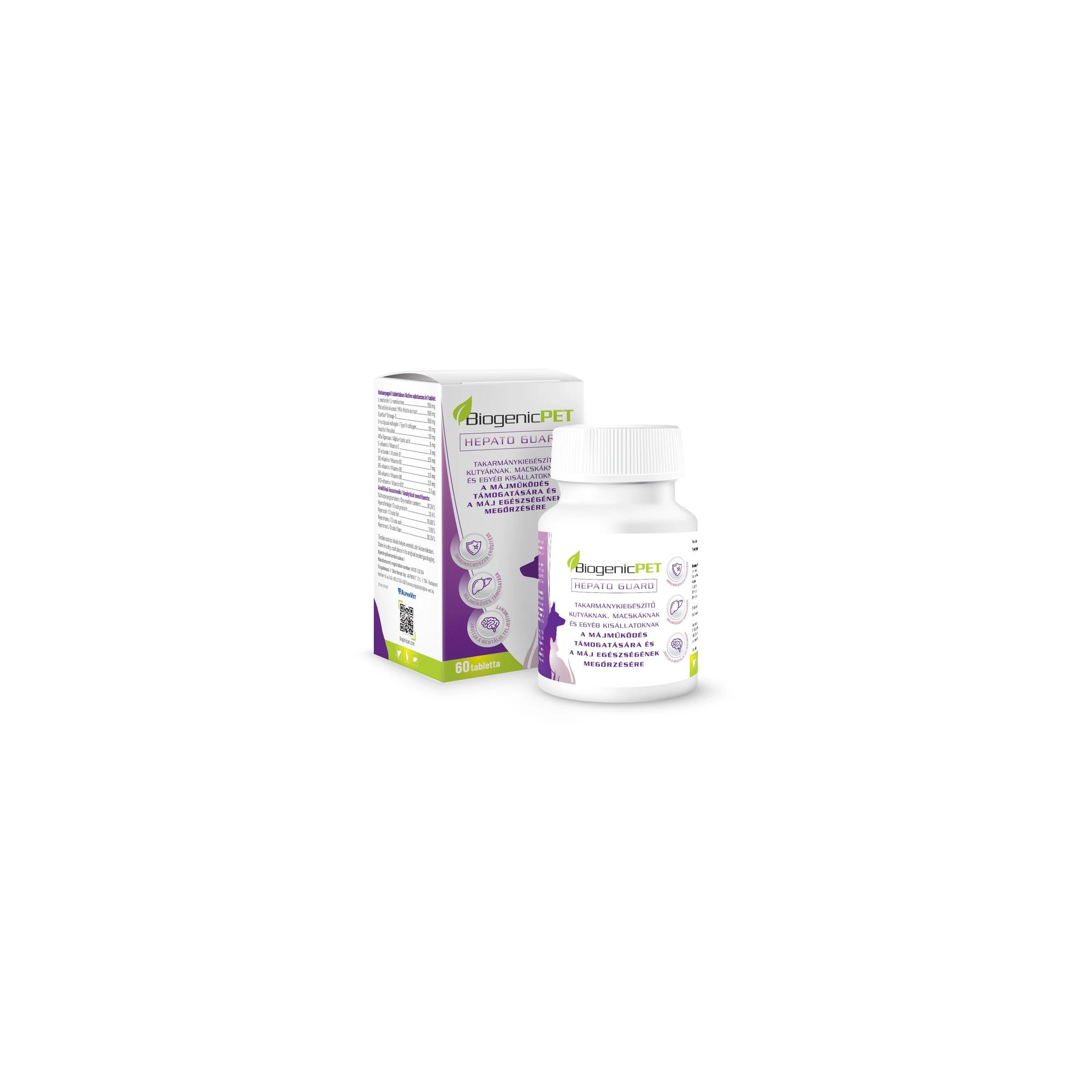BiogenicPet Hepato Guard 60x