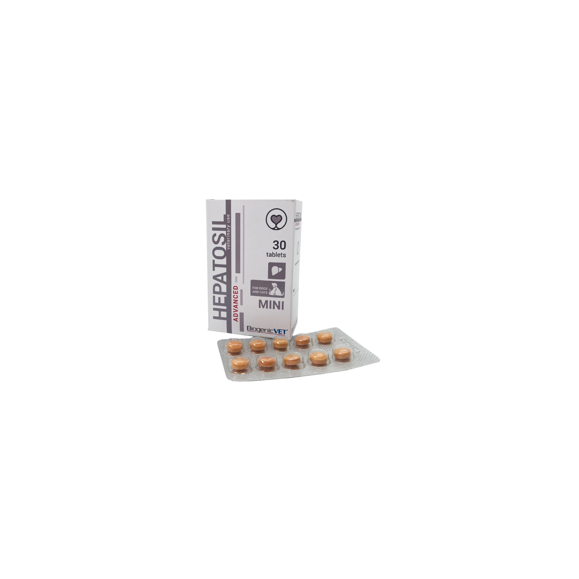 BiogenicVet Hepatosil Advanced Mini tabletta 30x