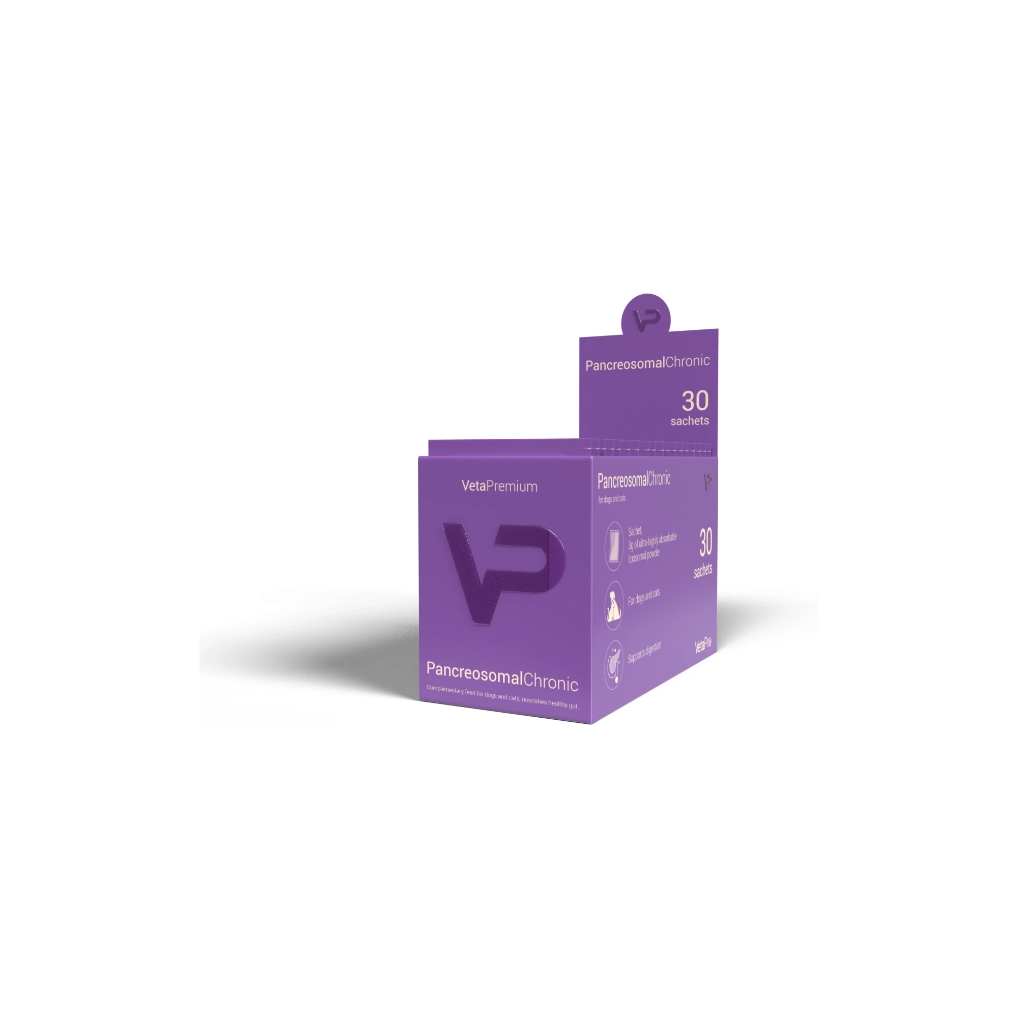 BiogenicVet Premium Pancreosomal Chronic 30x3 g