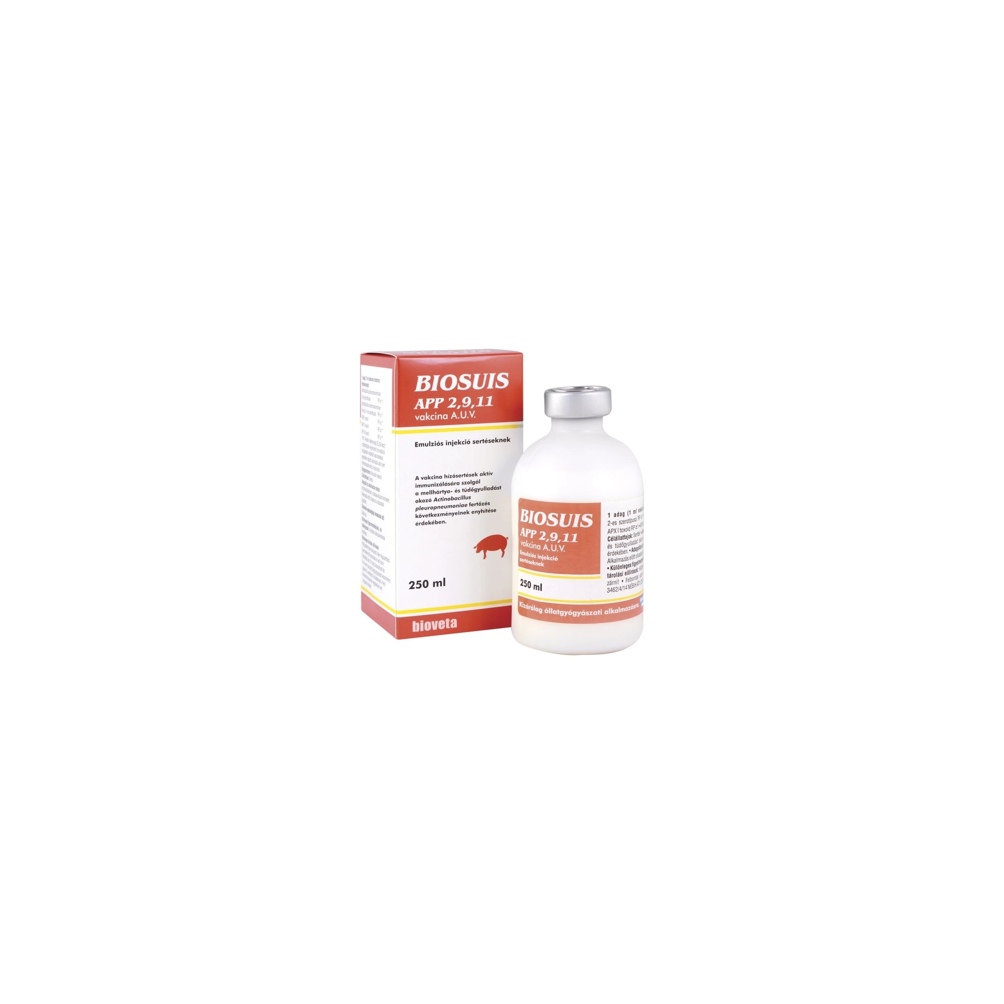 Biosuis APP 2,9,11 vakcina 250 adag 250 ml