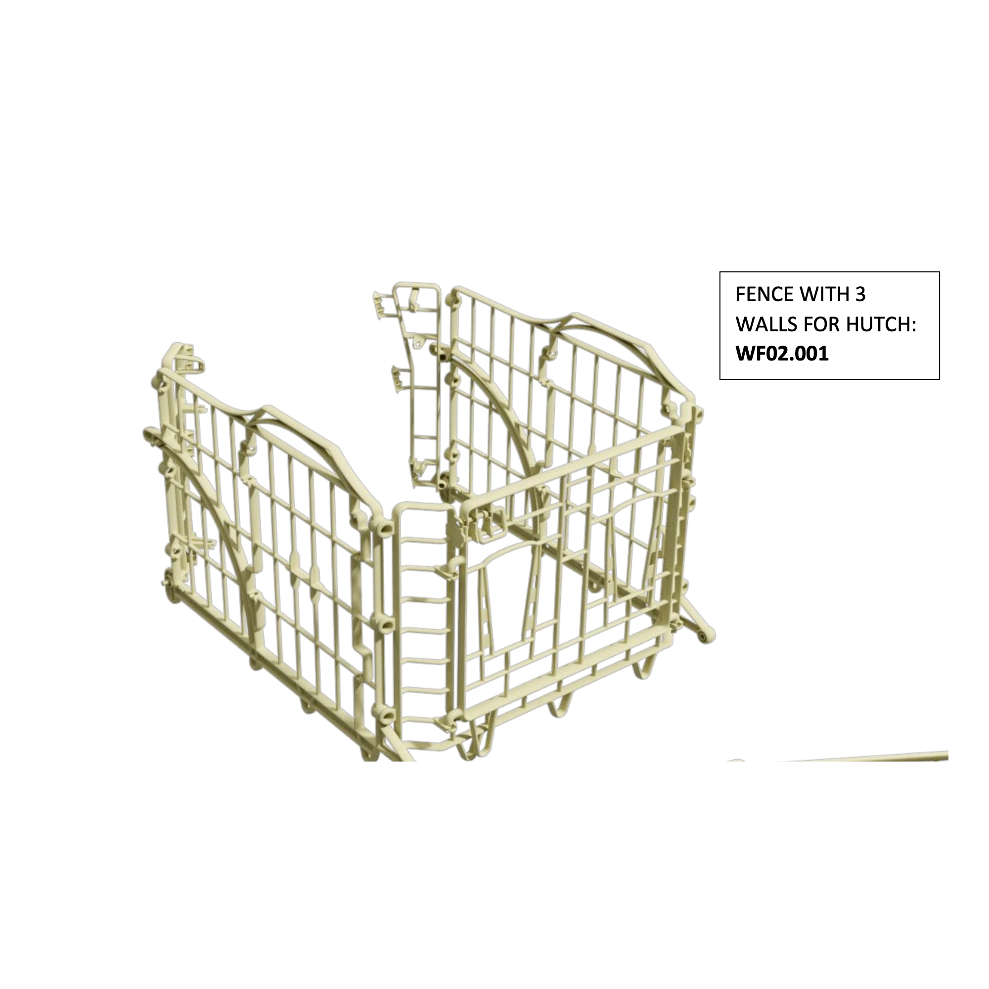 Borjúnevelő Ház műanyag kerítés