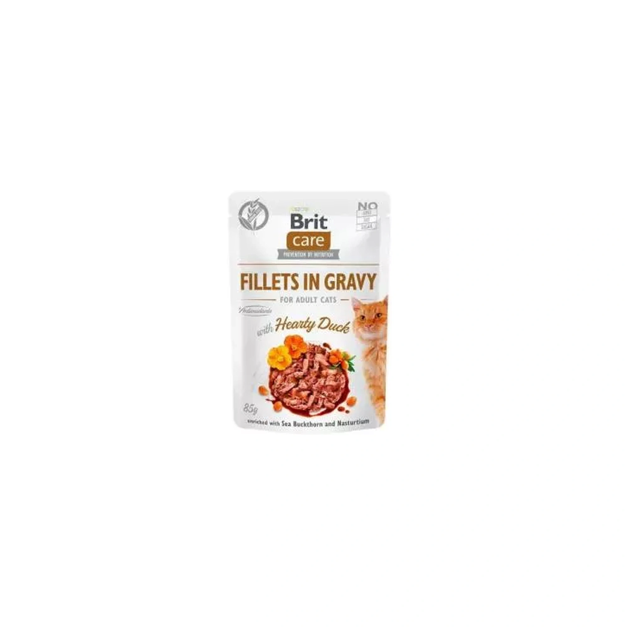 Brit Care Cat alutasak kacsa szószban 85g