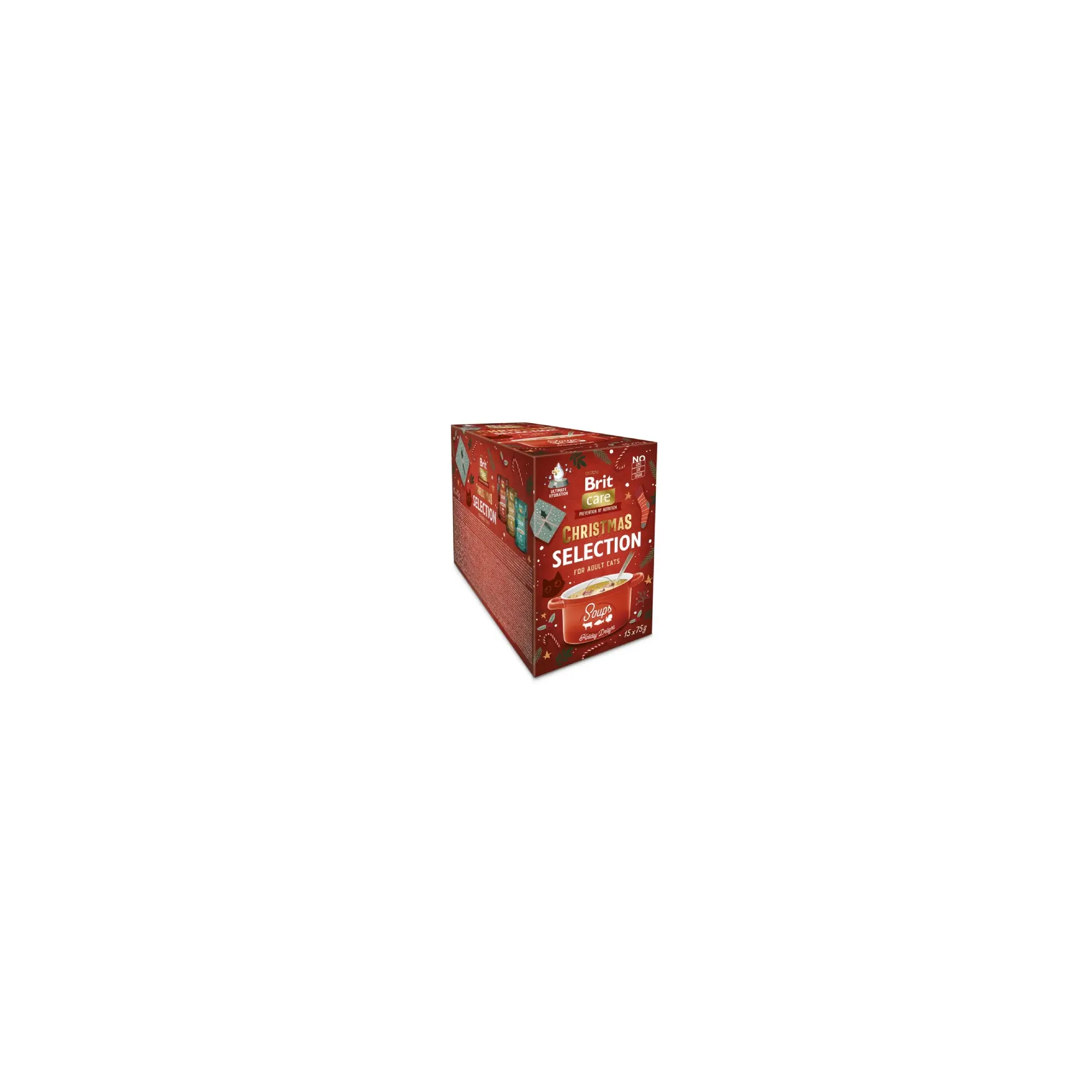 Brit Care Cat Christmas Soup Multipack 15x75g