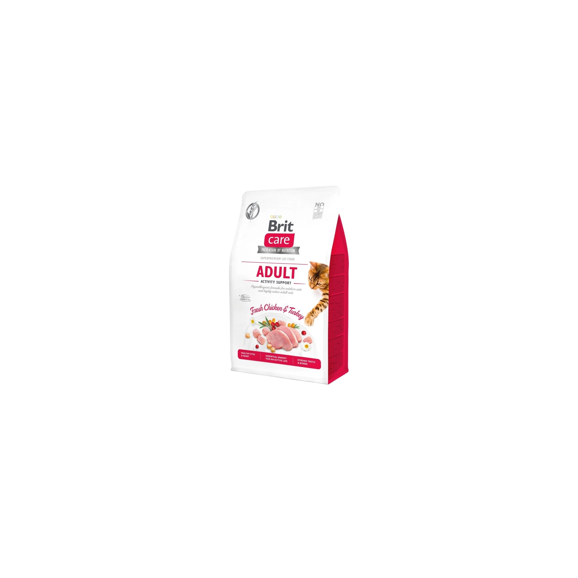 Brit Care Cat Grain Free Adult Activity macskatáp 0,4kg