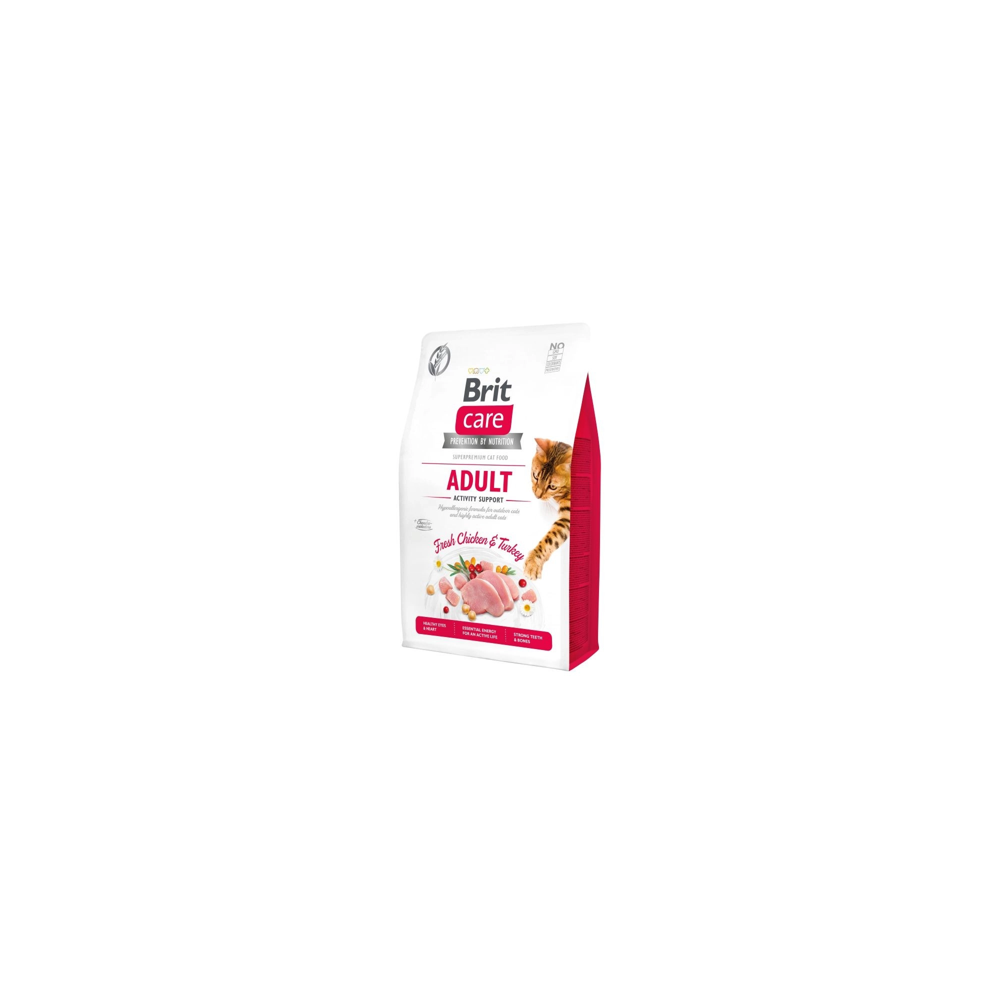 Brit Care Cat Grain Free Adult Activity macskatáp 2kg