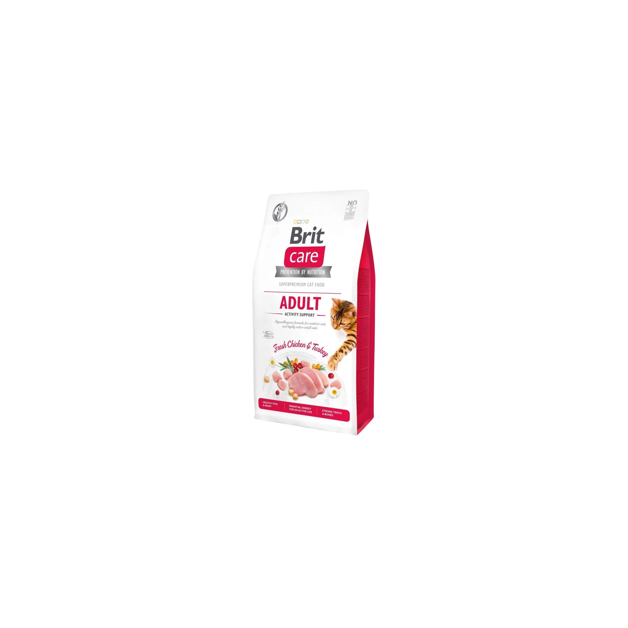 Brit Care Cat Grain Free Adult Activity macskatáp 7kg