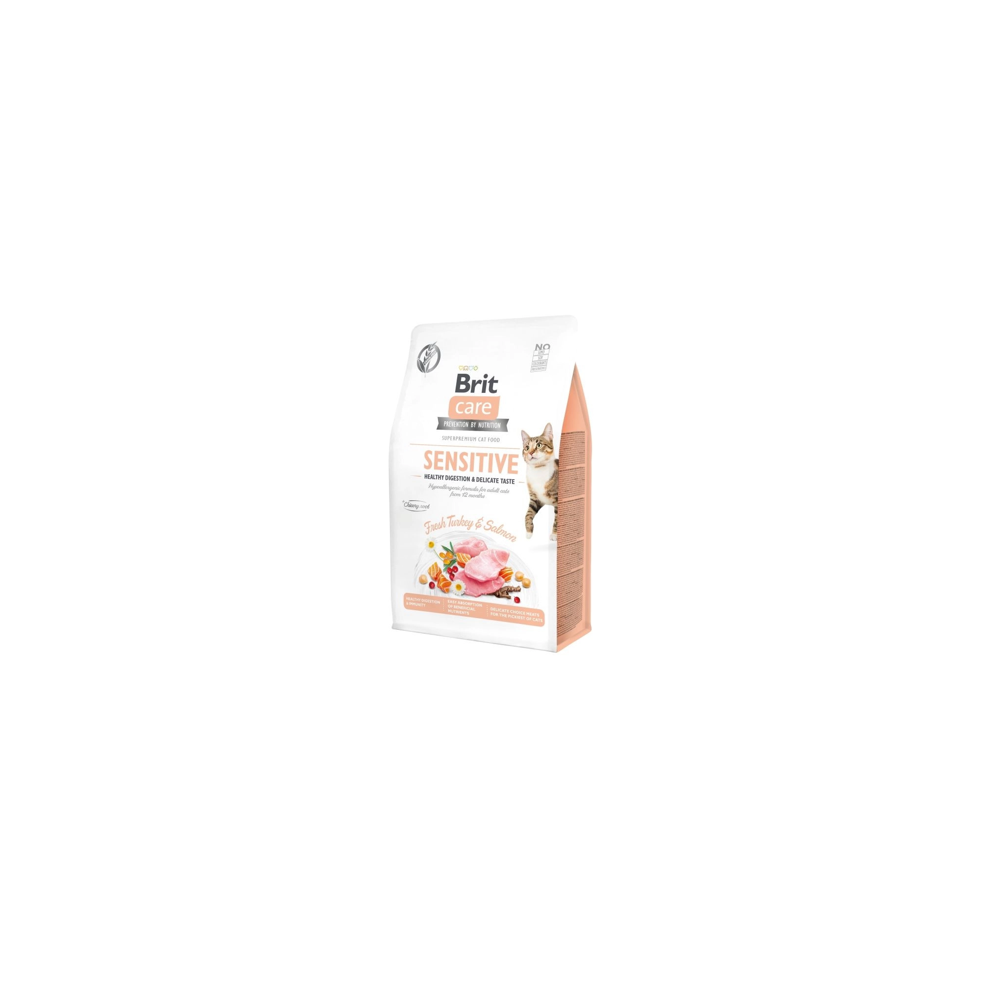 Brit Care Cat Grain Free Sensitive macskatáp 0,4kg