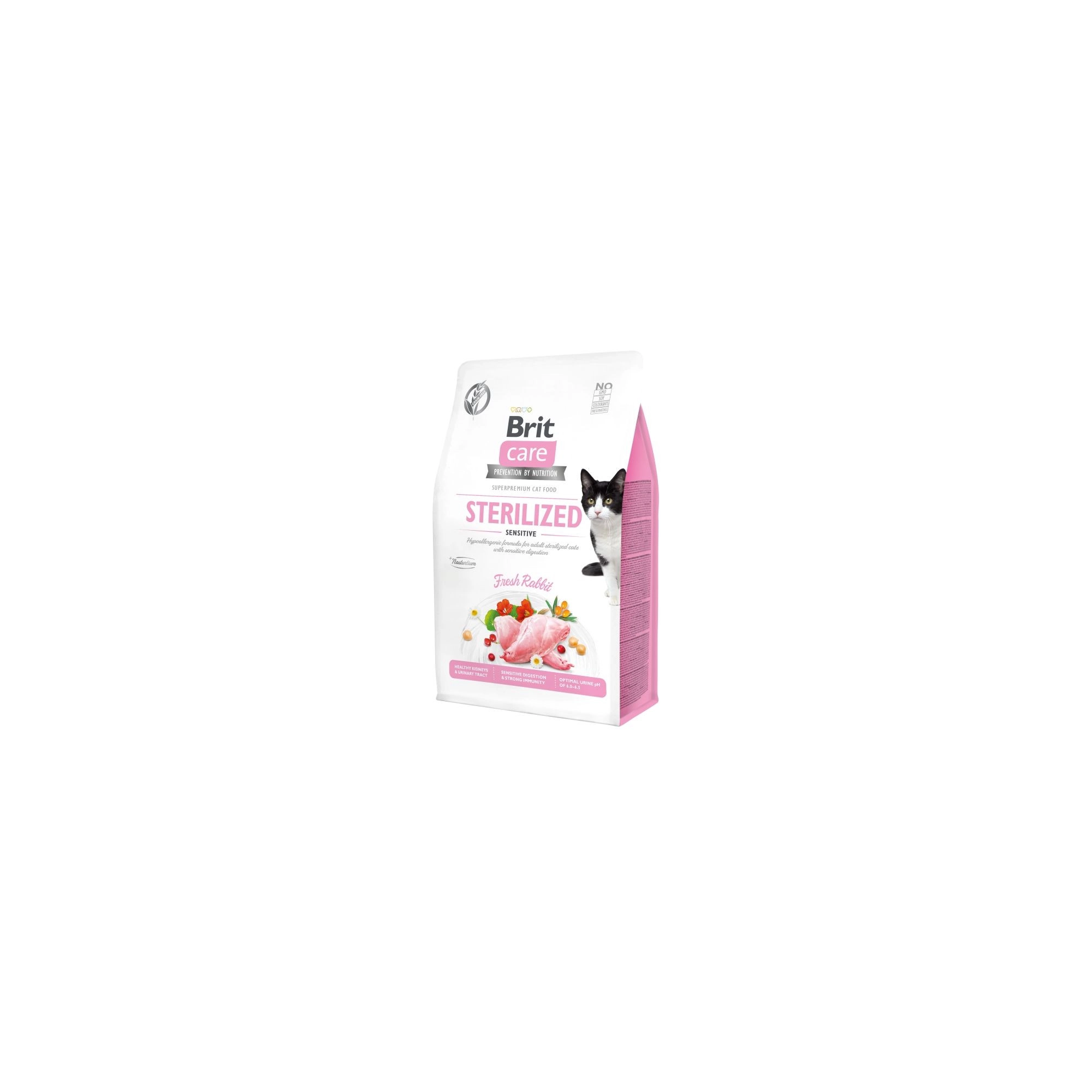 Brit Care Cat Grain Free Sterilized Sensitiv macskatáp 0,4kg