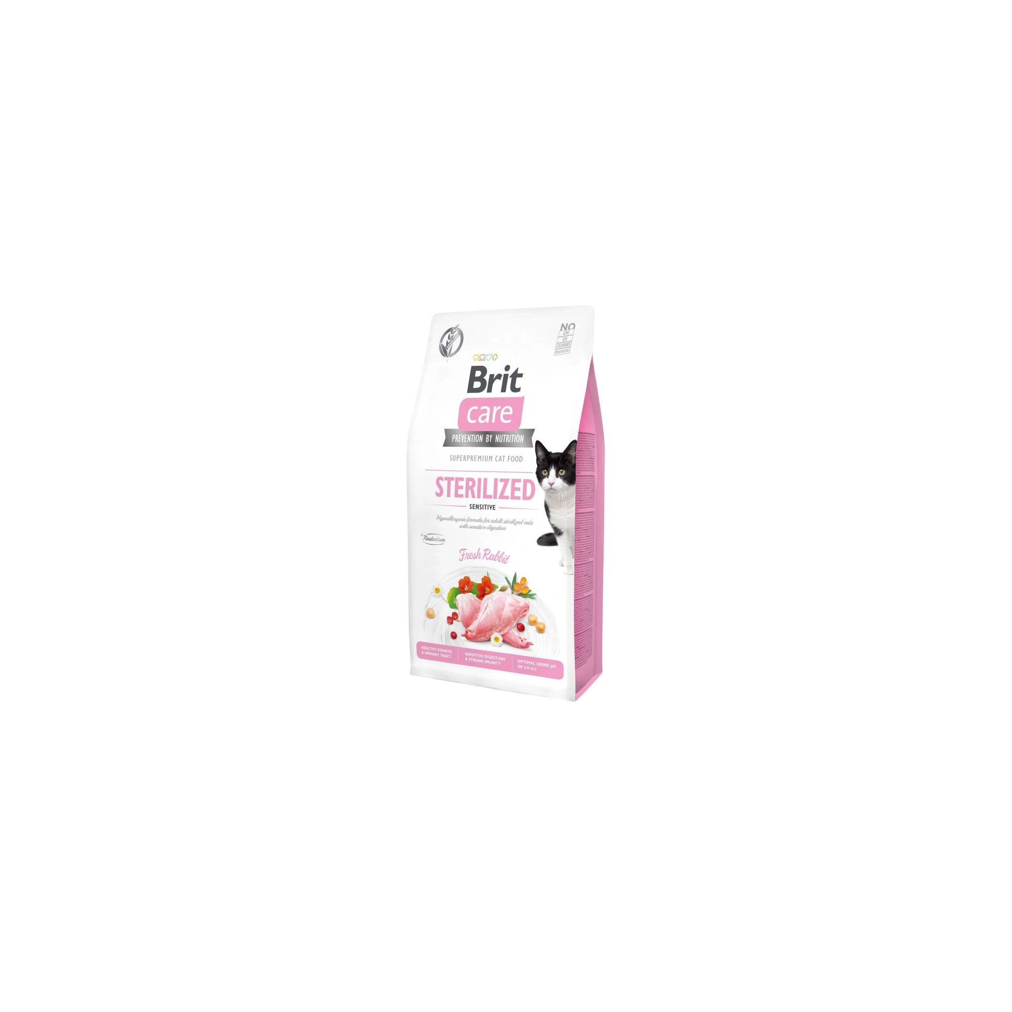 Brit Care Cat Grain Free Sterilized Sensitiv macskatáp 7kg