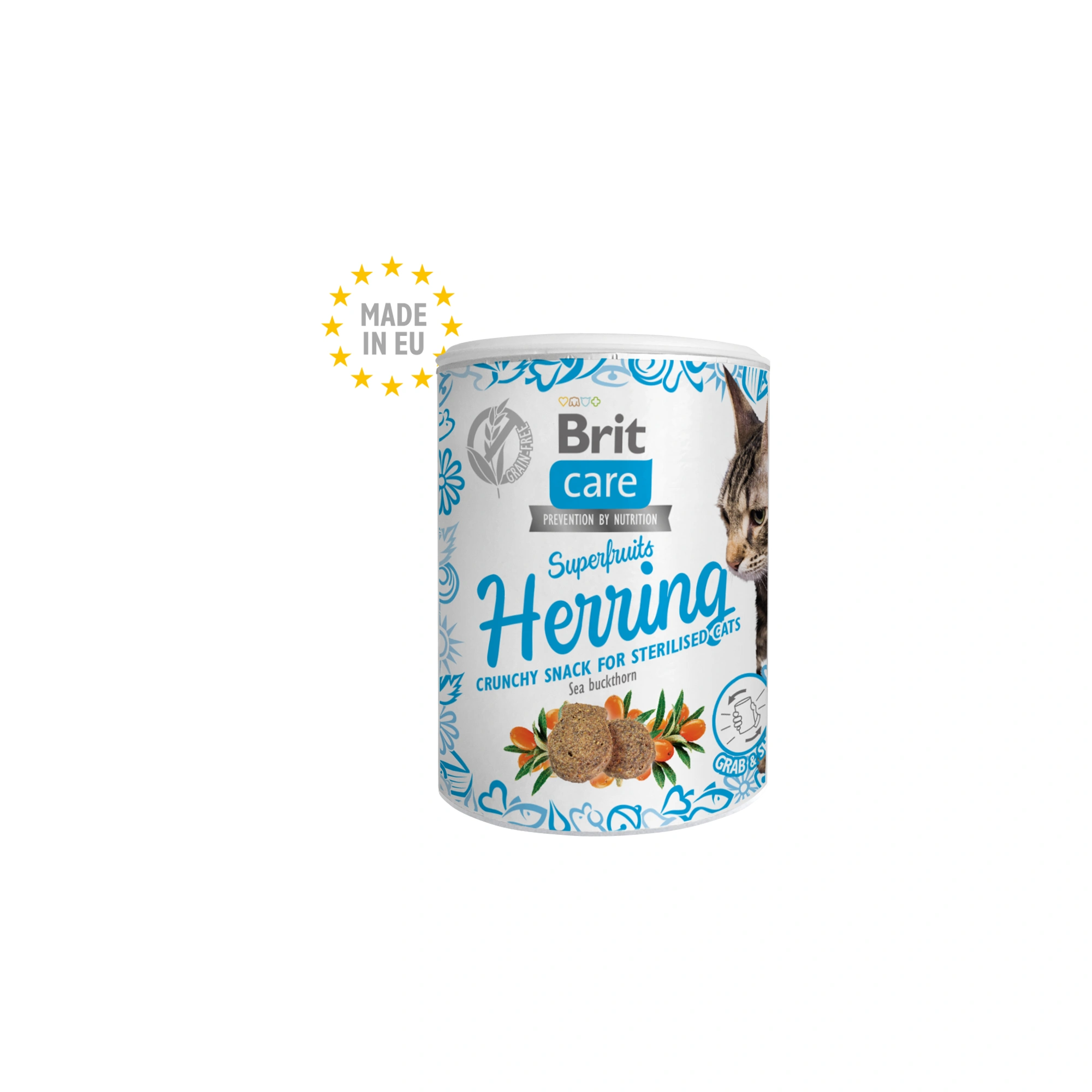 -Brit Care Cat Snack Superfruits Herring 100 g