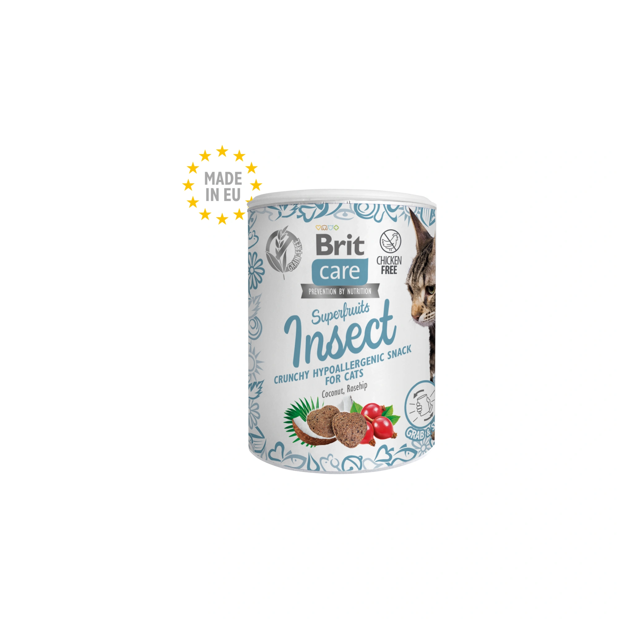 -Brit Care Cat Snack Superfruits Insect 100 g