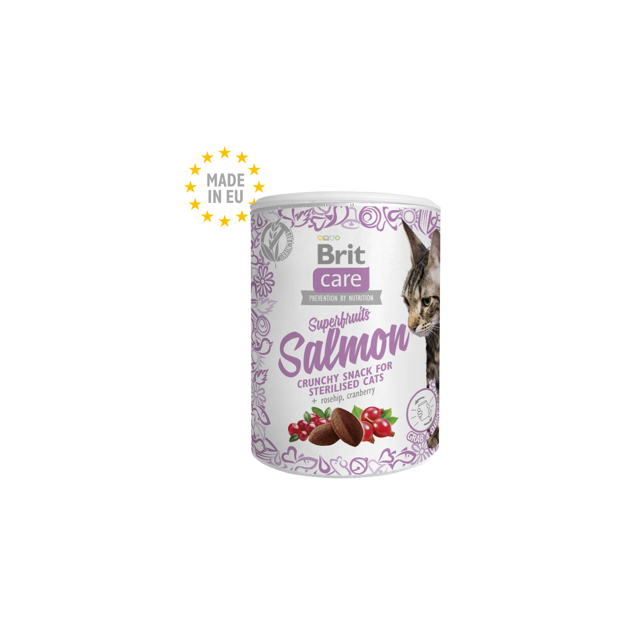 -Brit Care Cat Snack Superfruits Salmon 100 g