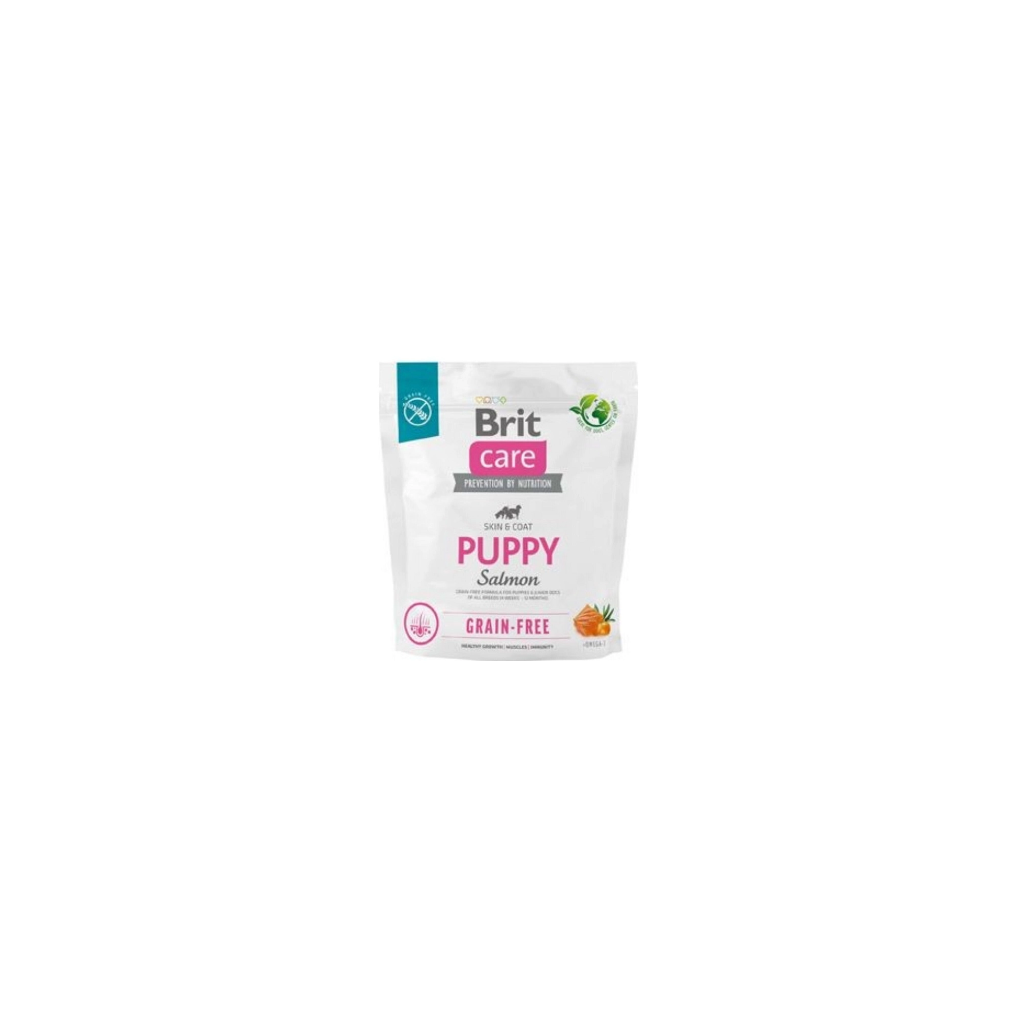 Brit Care Dog Grain-free Puppy Salmon & Potato kutyatáp 1kg