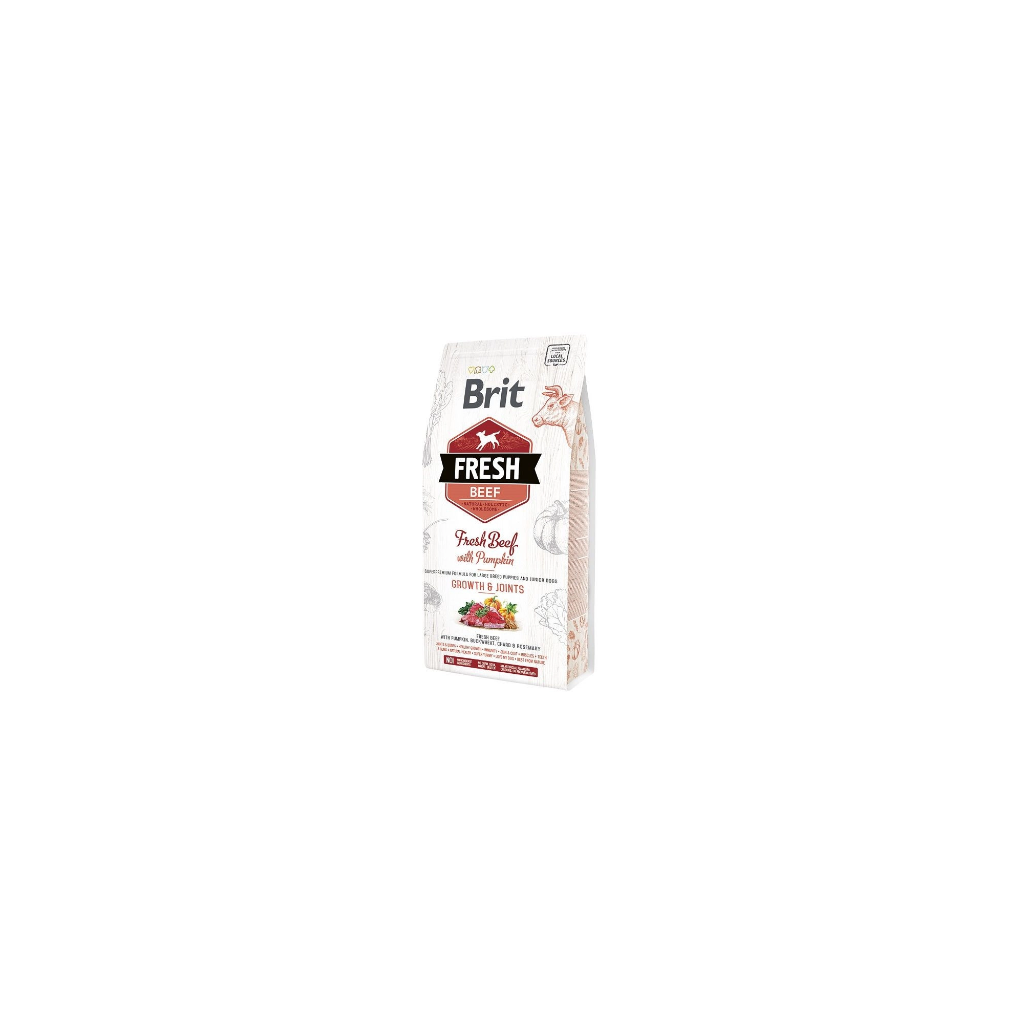 Brit Fresh Beef with Pumpkin Puppy Large kutyatáp 2,5 kg