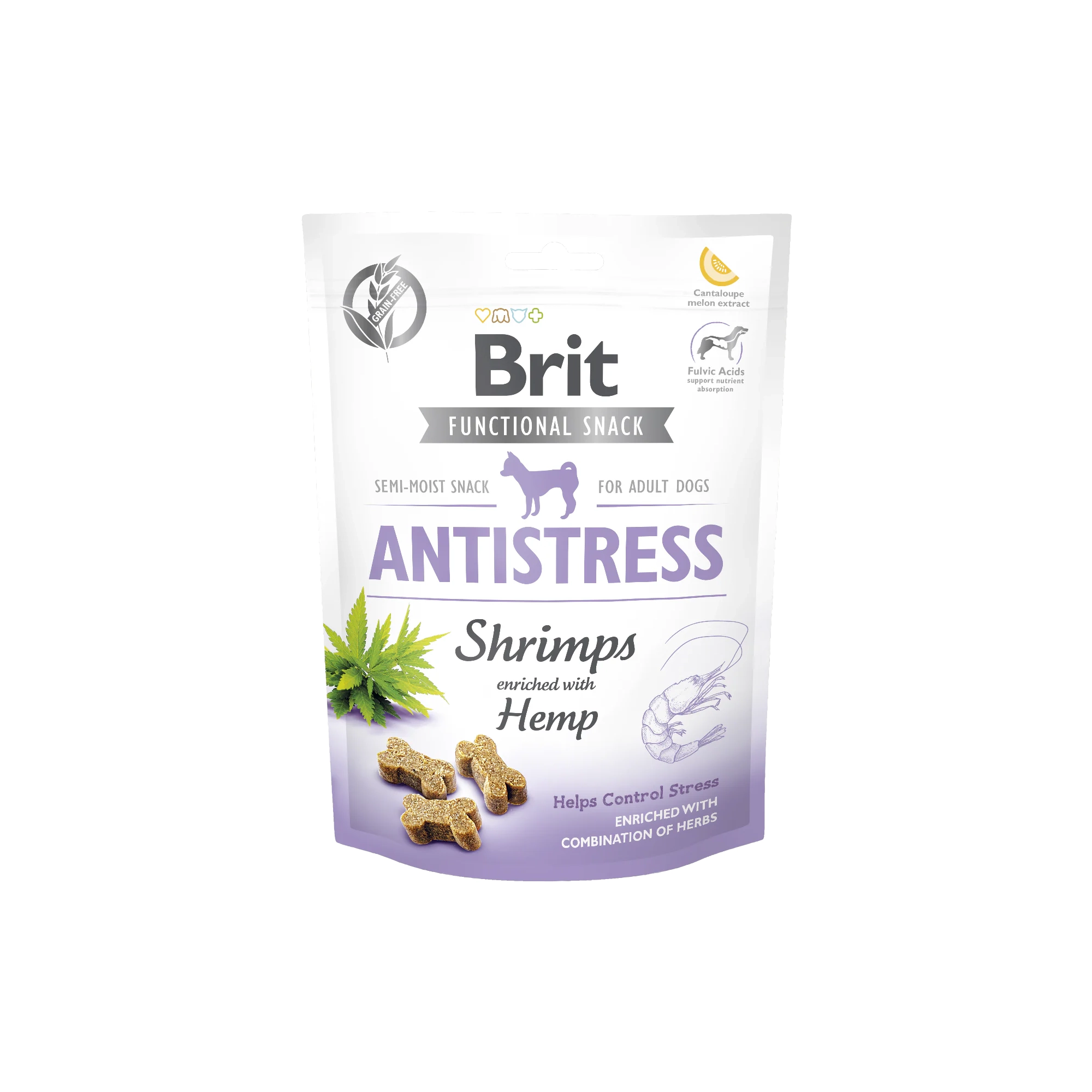 Brit Functional Snack Antistress Shrimps jutalomfalat 150g