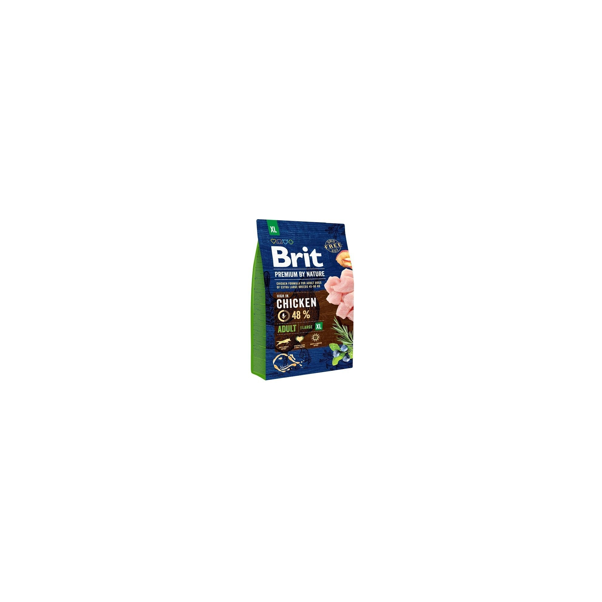 Brit Premium by Nature Adult Extra Large kutyatáp 3kg