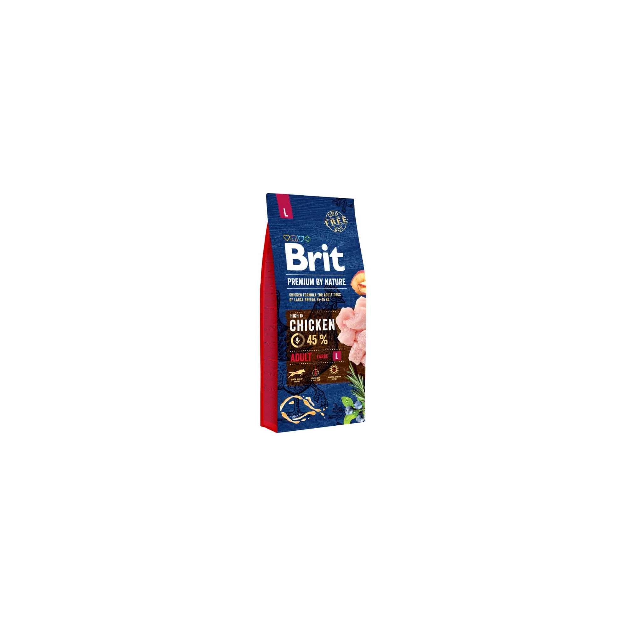Brit Premium by Nature Adult Large kutyatáp 15kg
