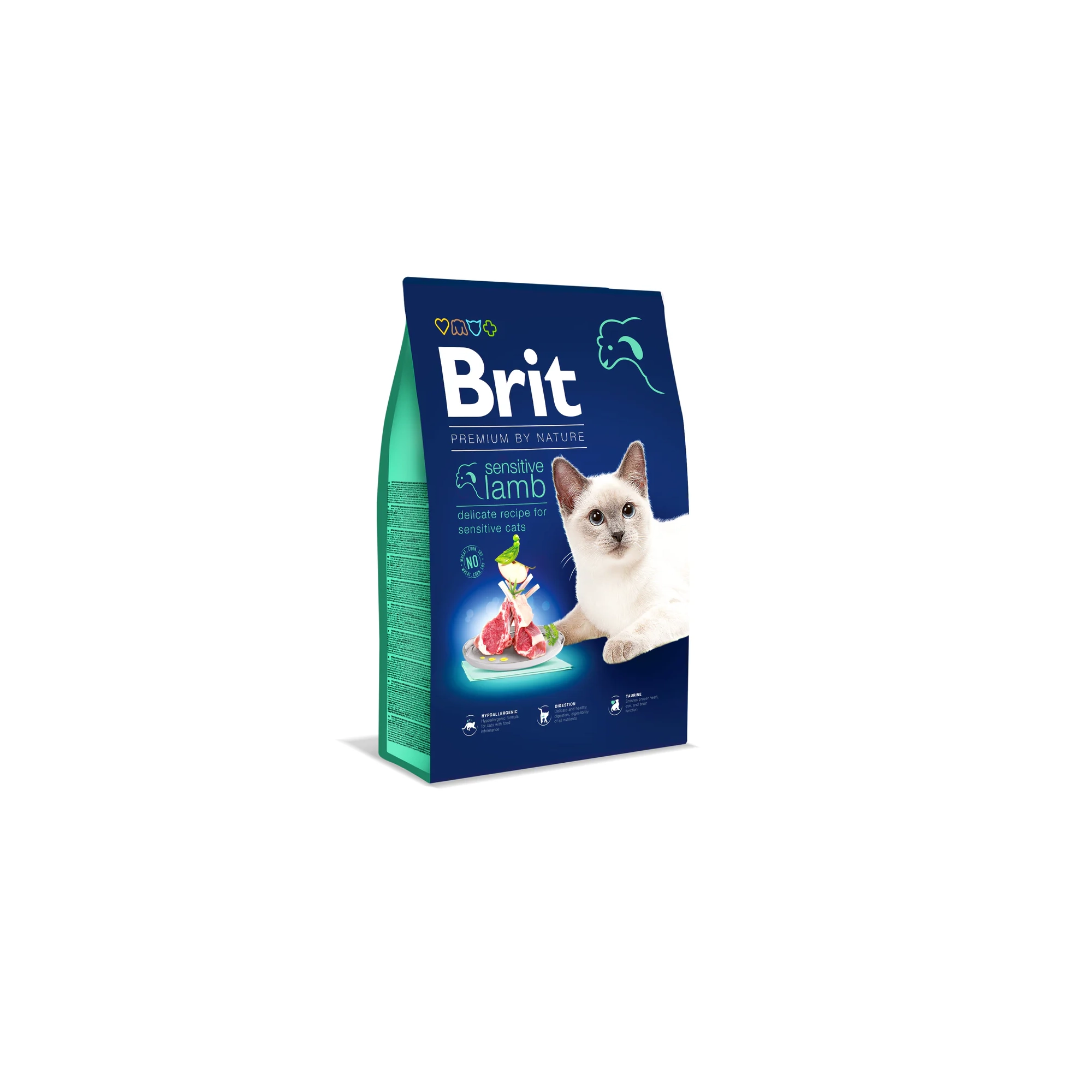 Brit Premium by Nature Cat Sensitive Lamb 1,5kg