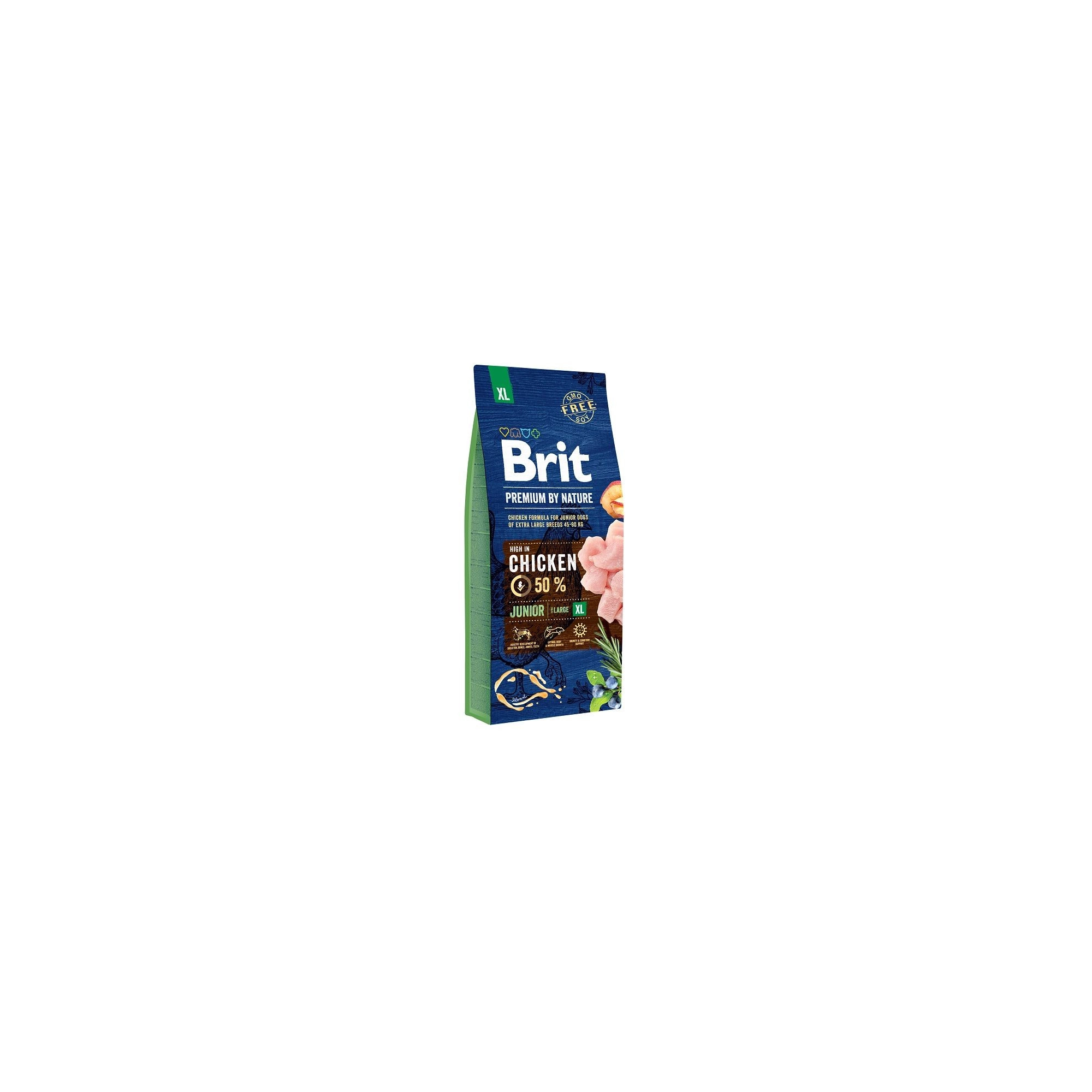 Brit Premium by Nature Junior Extra Large kutyatáp 15kg