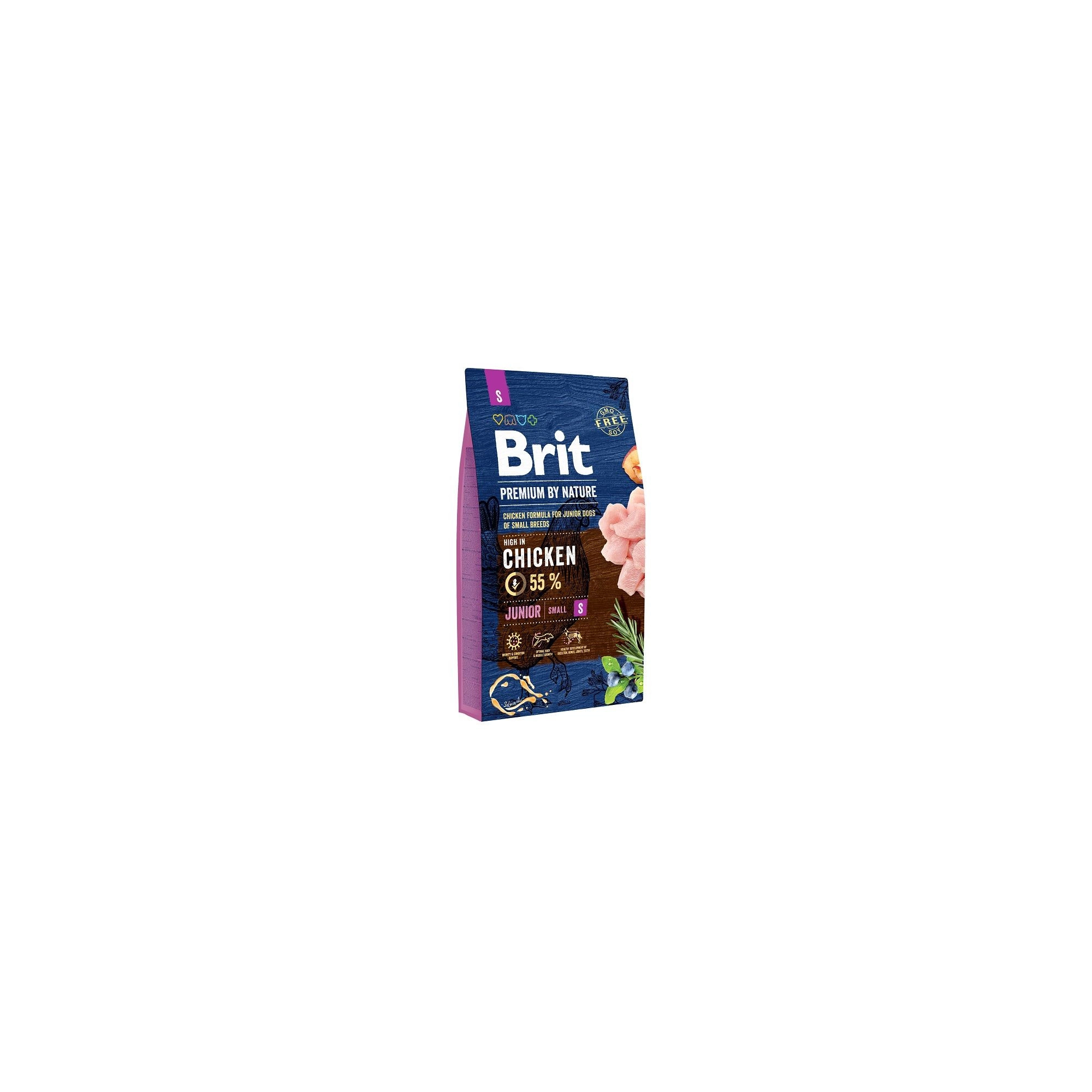 Brit Premium by Nature Junior Small kutyatáp 8kg