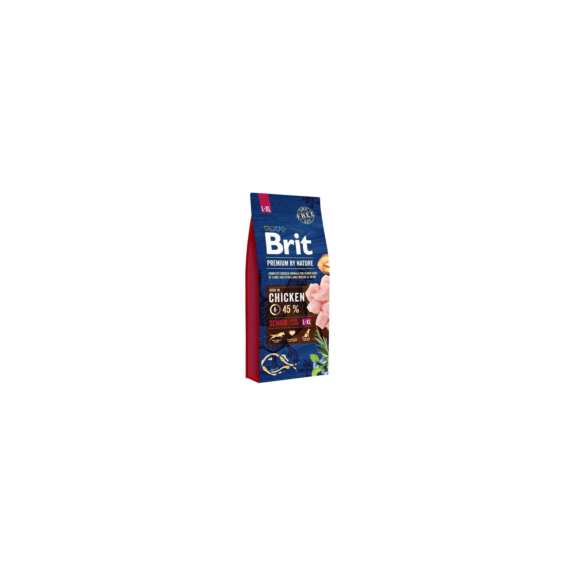 Brit Premium by Nature Senior Large/Extra Large kutyatáp 15kg