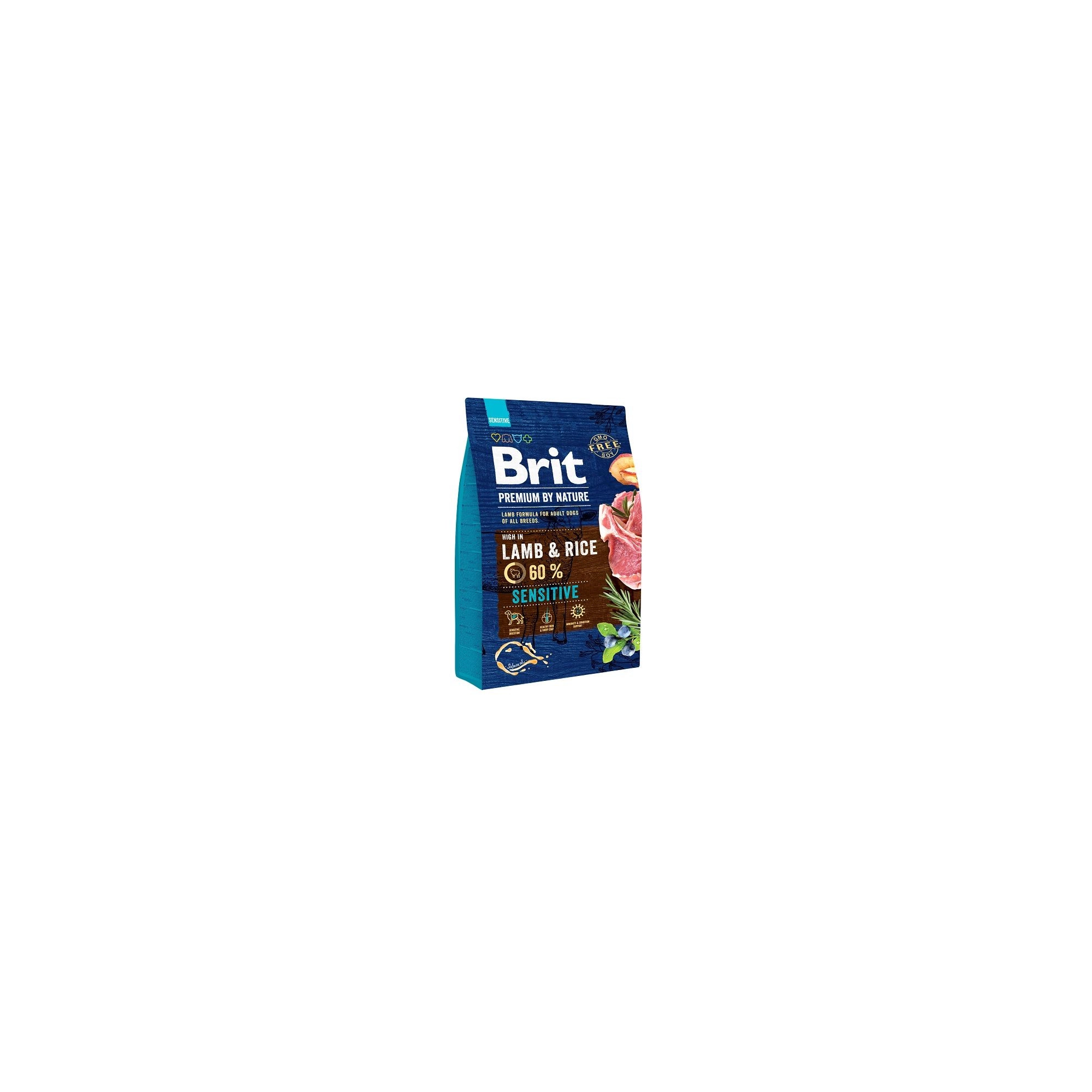 Brit Premium by Nature Sensitive Lamb kutyatáp 3kg