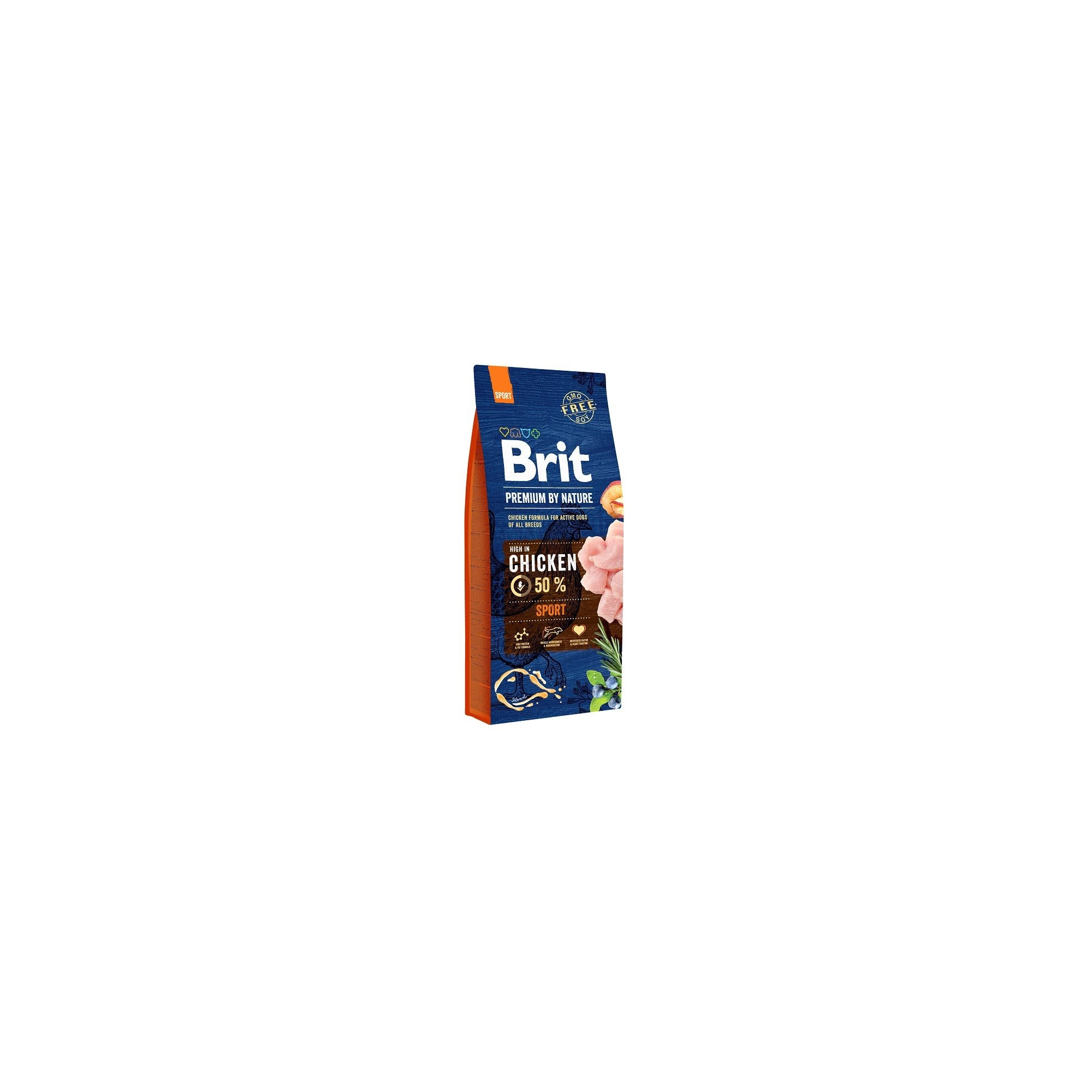 Brit Premium by Nature Sport kutyatáp 15kg