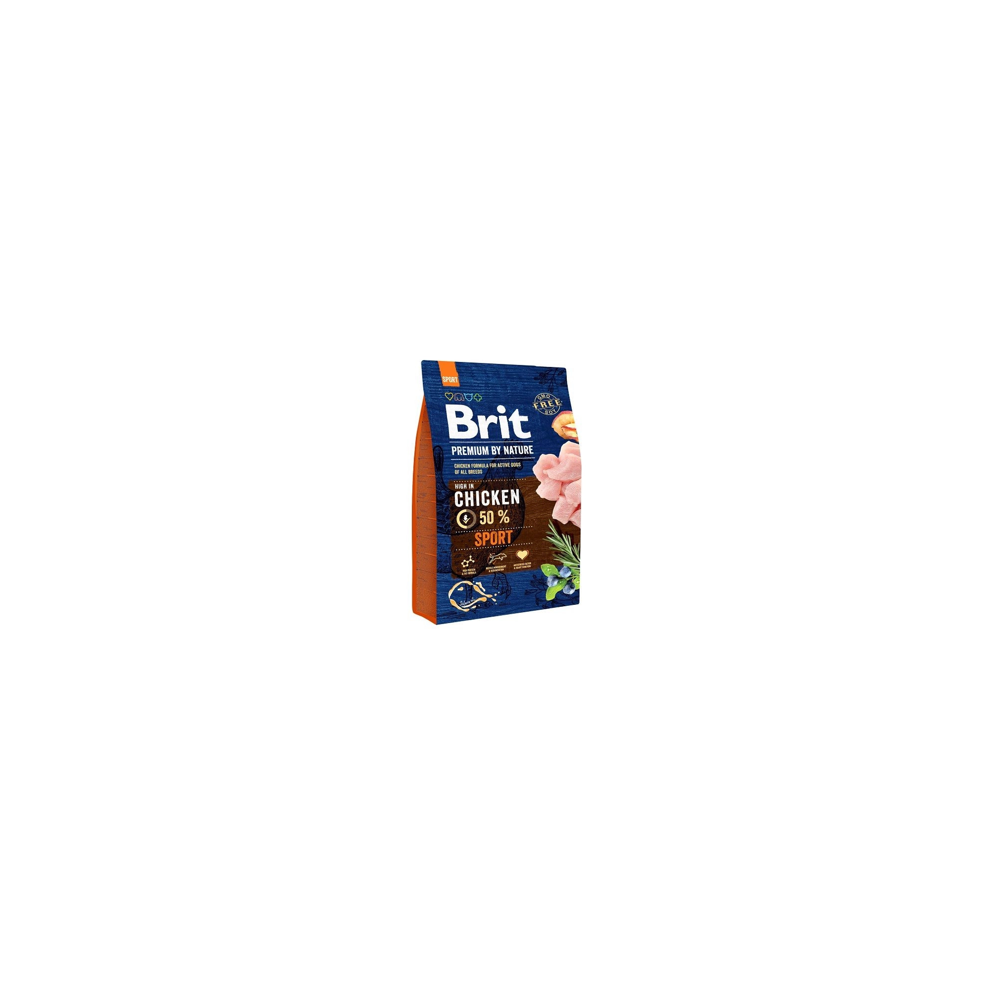 Brit Premium by Nature Sport kutyatáp 3kg