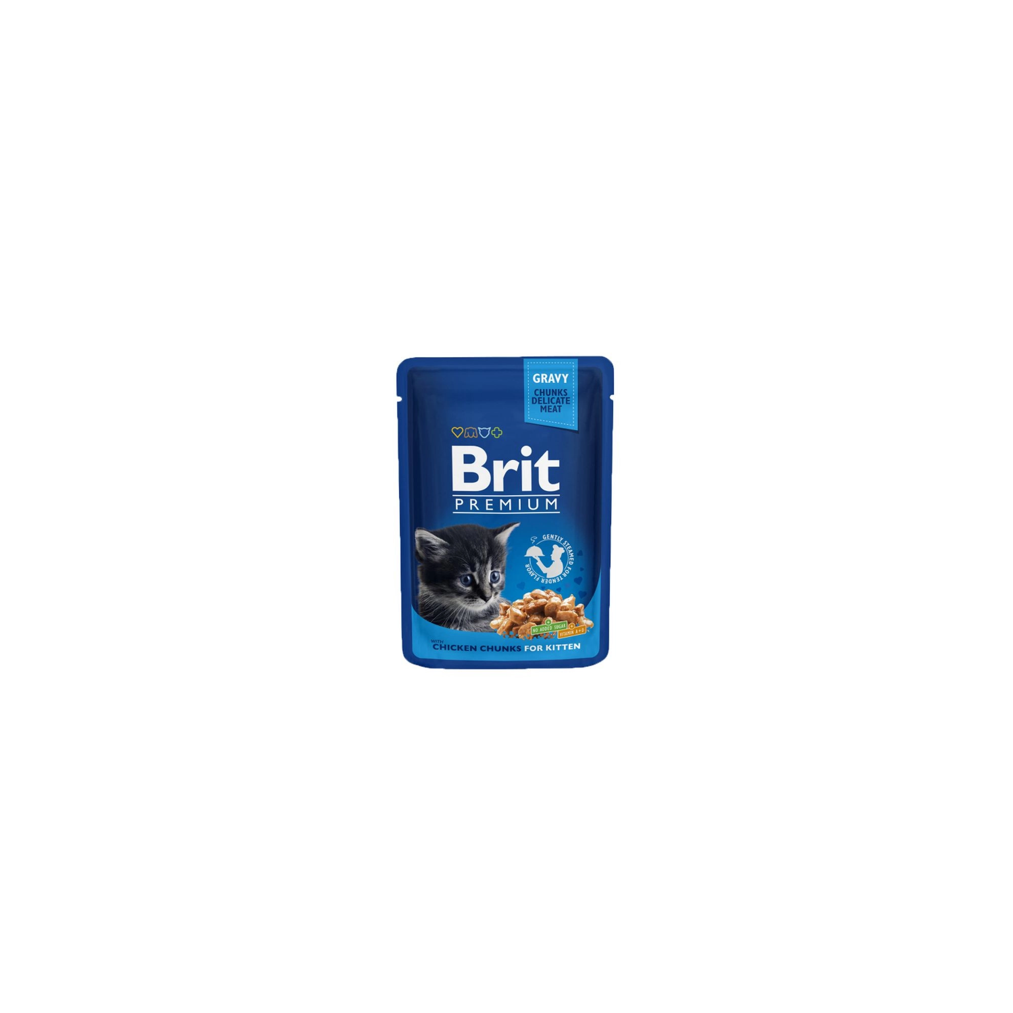 Brit Premium Cat alutasak Kitten csirke 100g