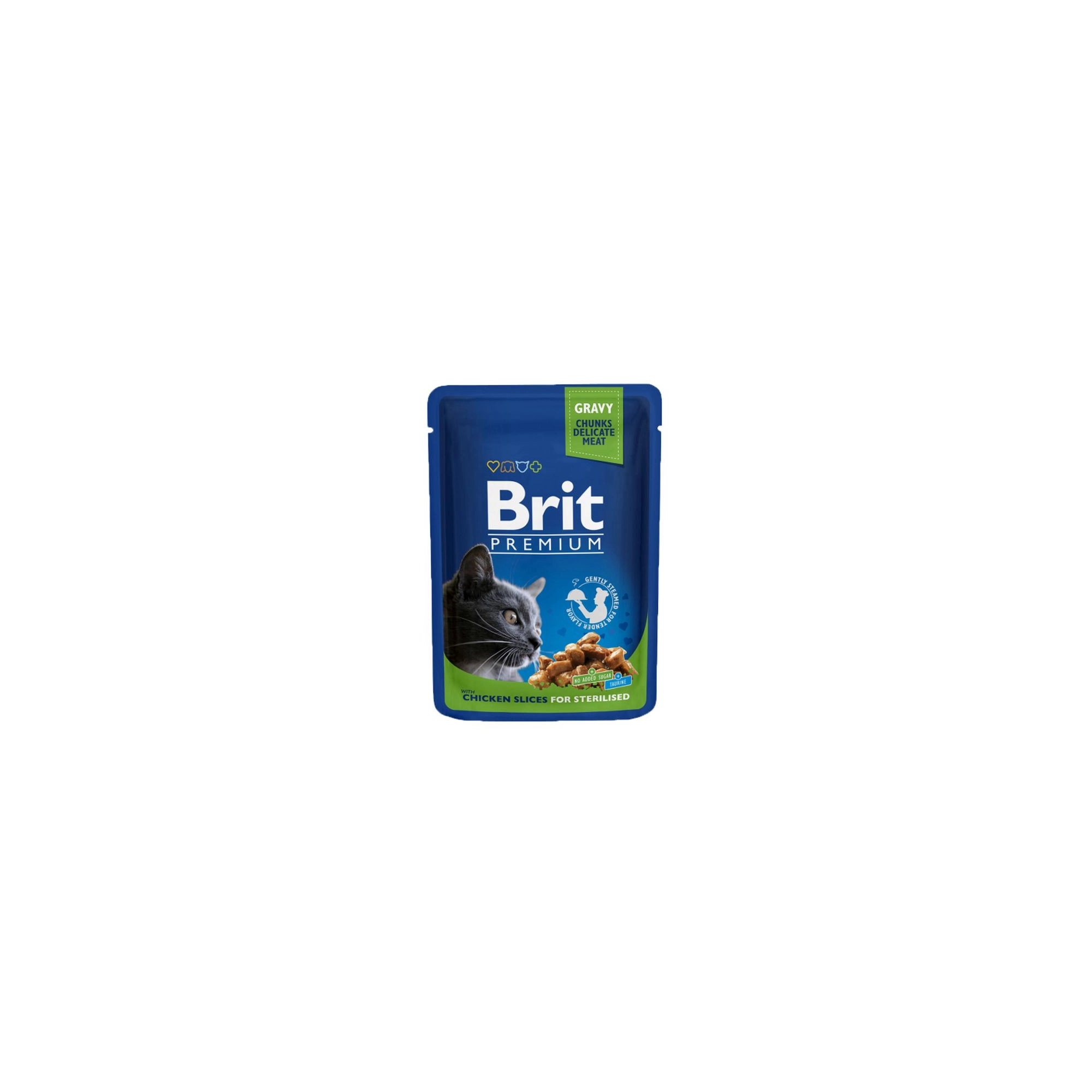 Brit Premium Cat alutasak csirke ivartalanított 100g