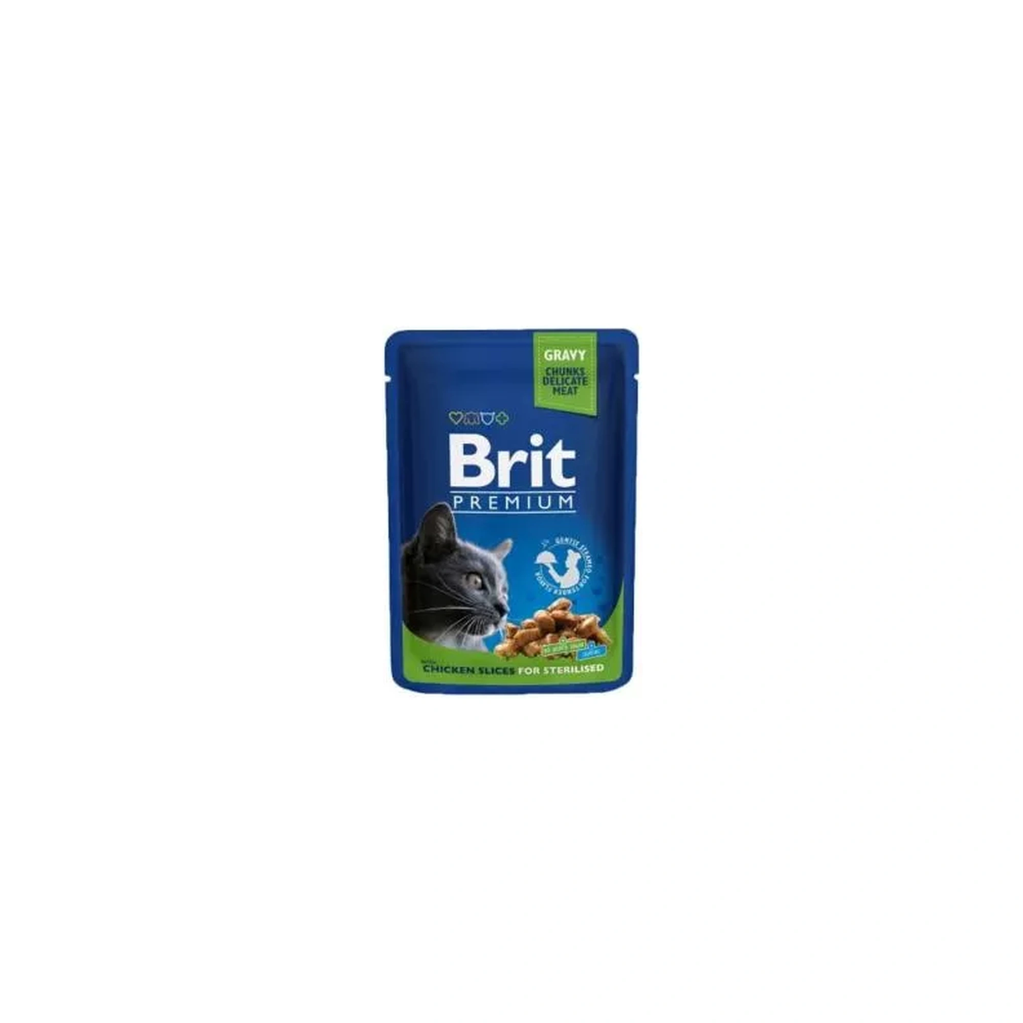 Brit Premium Cat alutasak csirke ivartalanított 100g