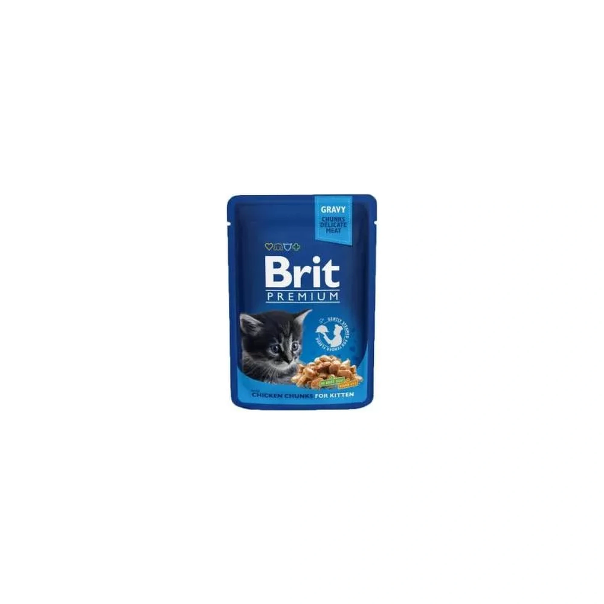 Brit Premium Cat alutasak Kitten csirke 100g