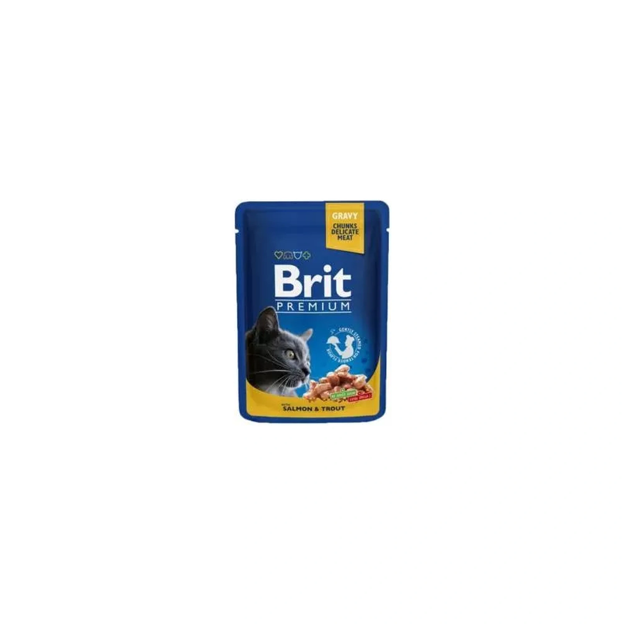 Brit Premium Cat alutasak lazac/pisztráng 100g