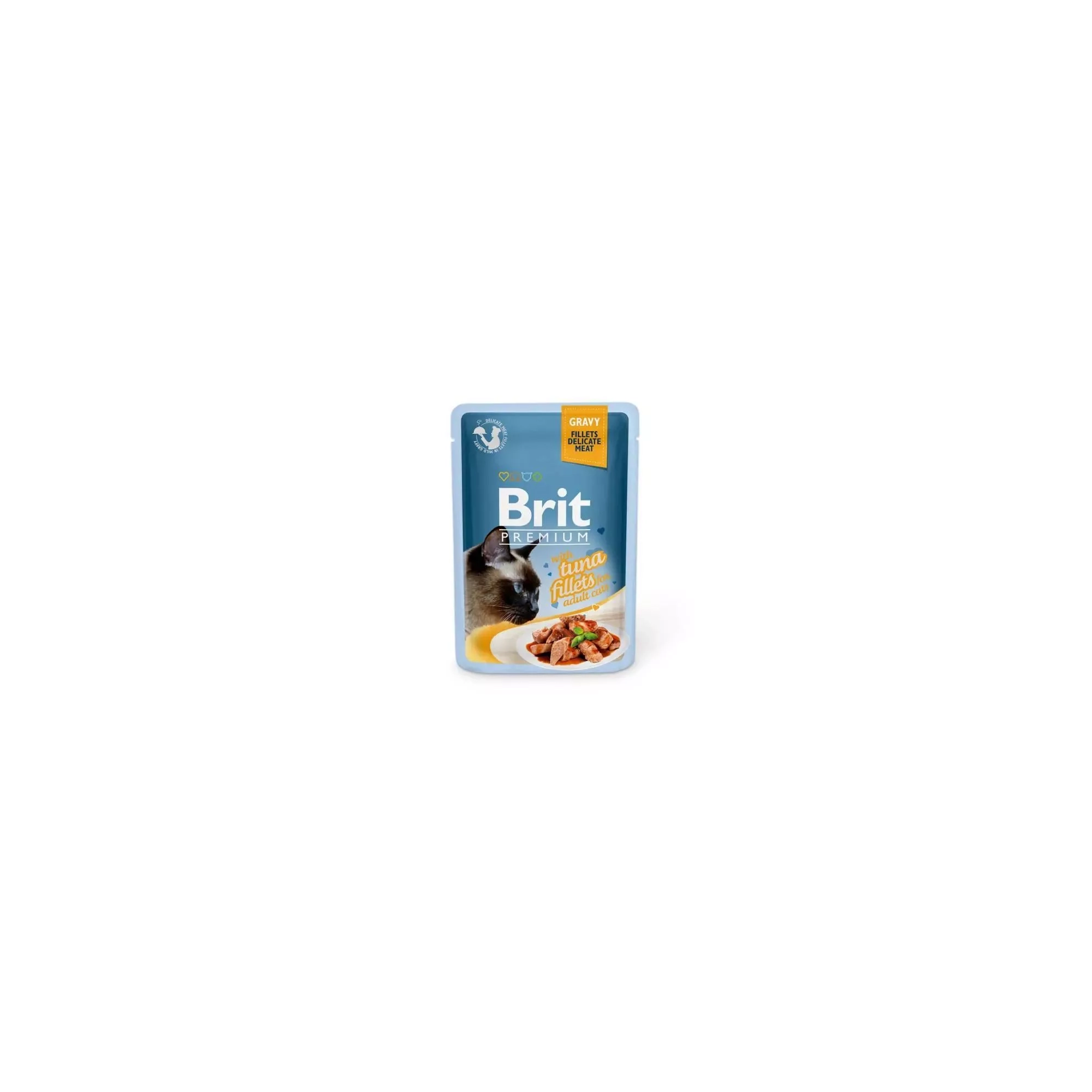 Brit Premium Cat Delicate Fillets tonhal szószban 85g