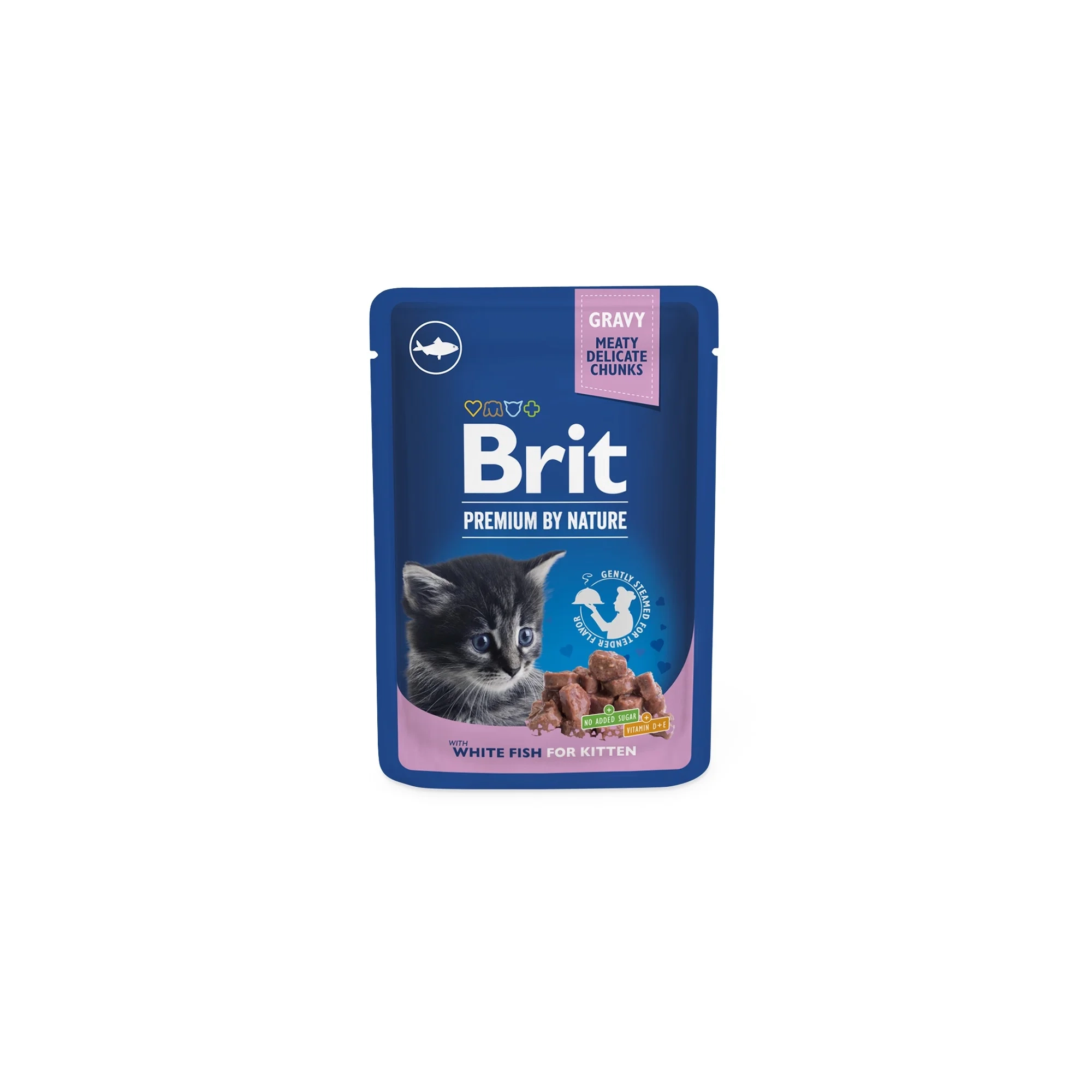 Brit Premium Cat Kitten White Fish 100g