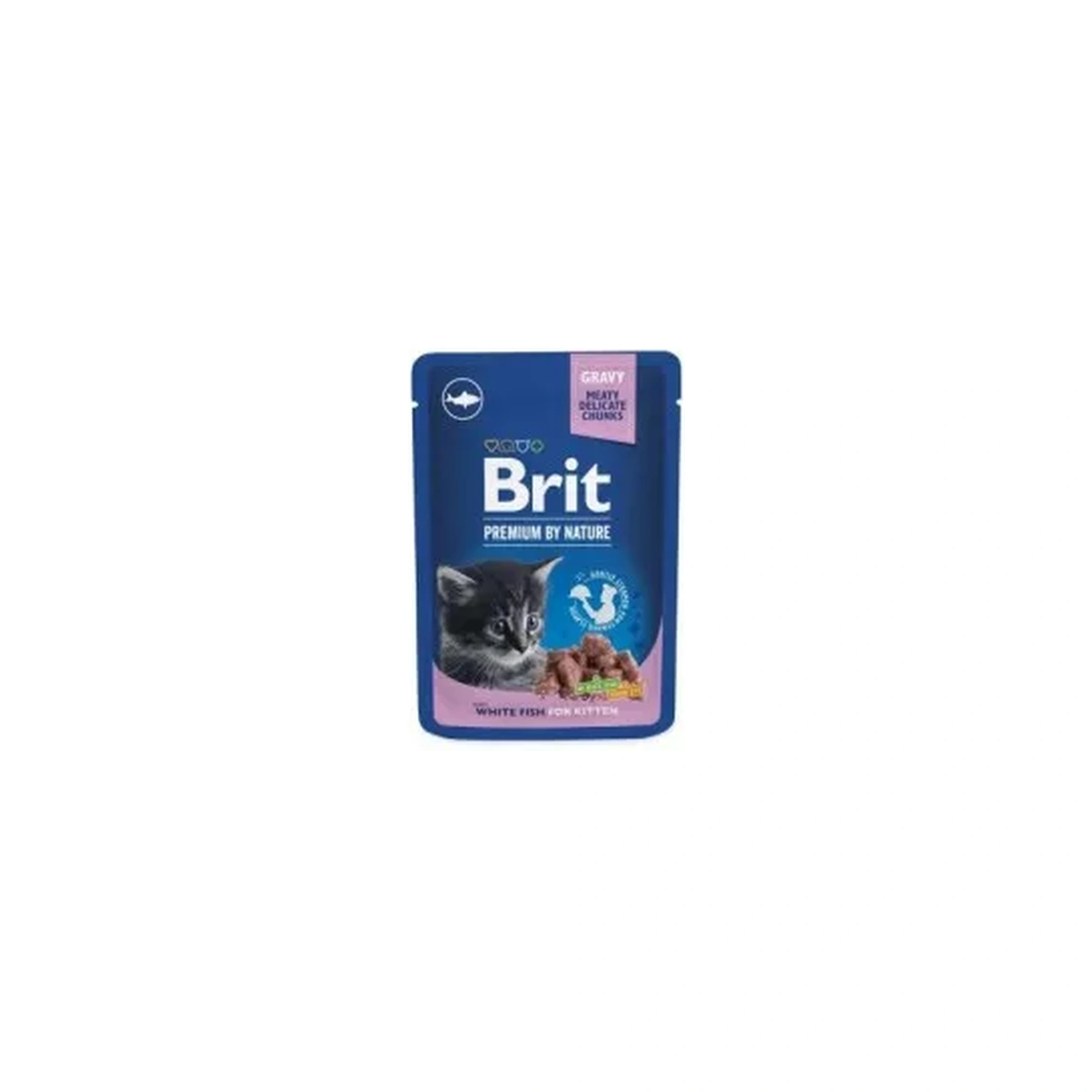 Brit Premium Cat Kitten White Fish 100g
