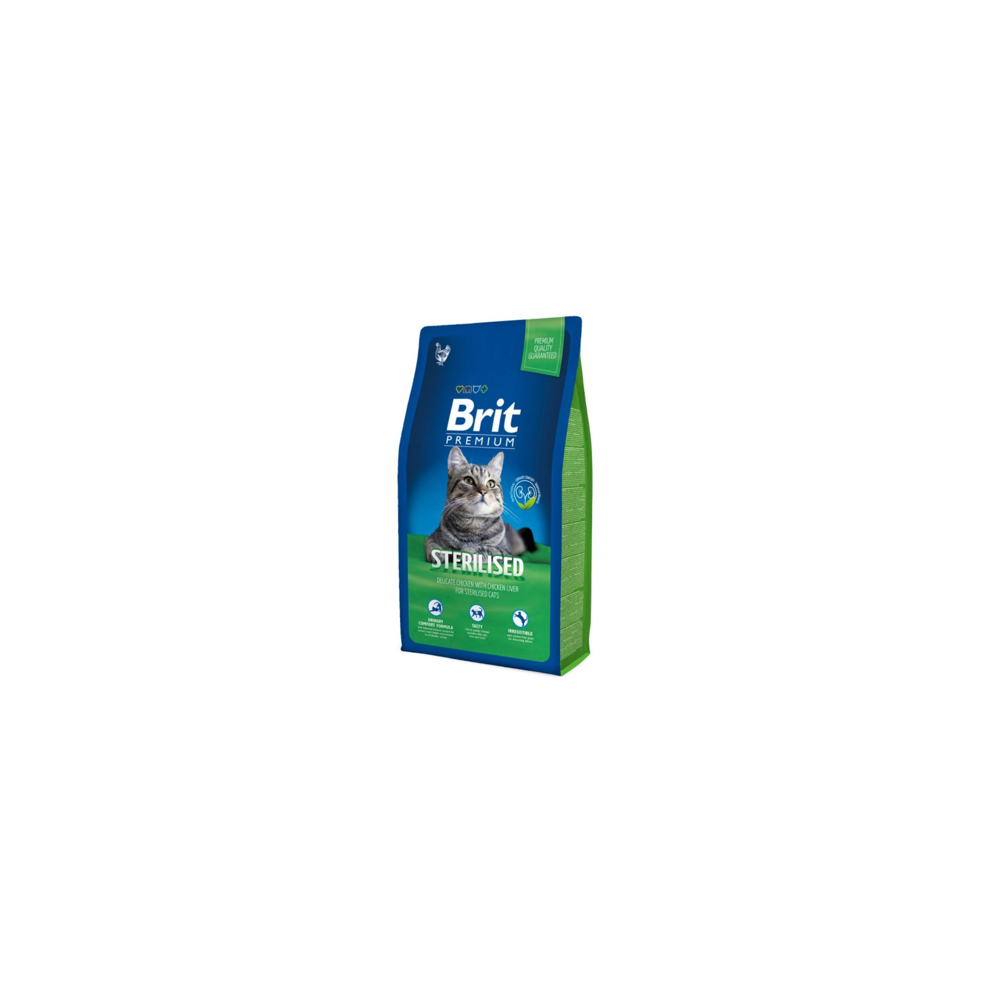 Brit Premium by Nature Cat Adult Sterilised Chicken 1,5kg