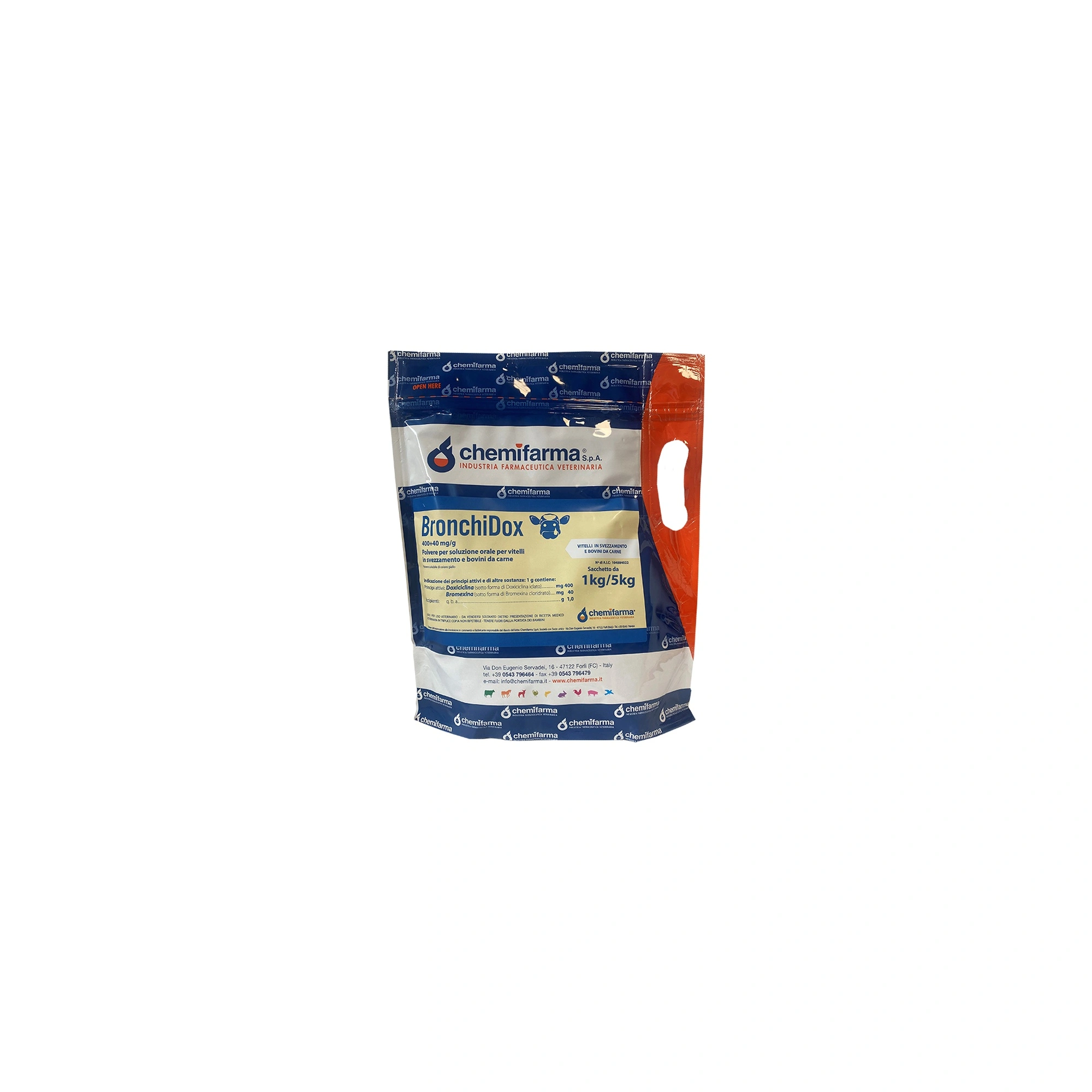 Bronchidox 400+40 mg/g 1kg