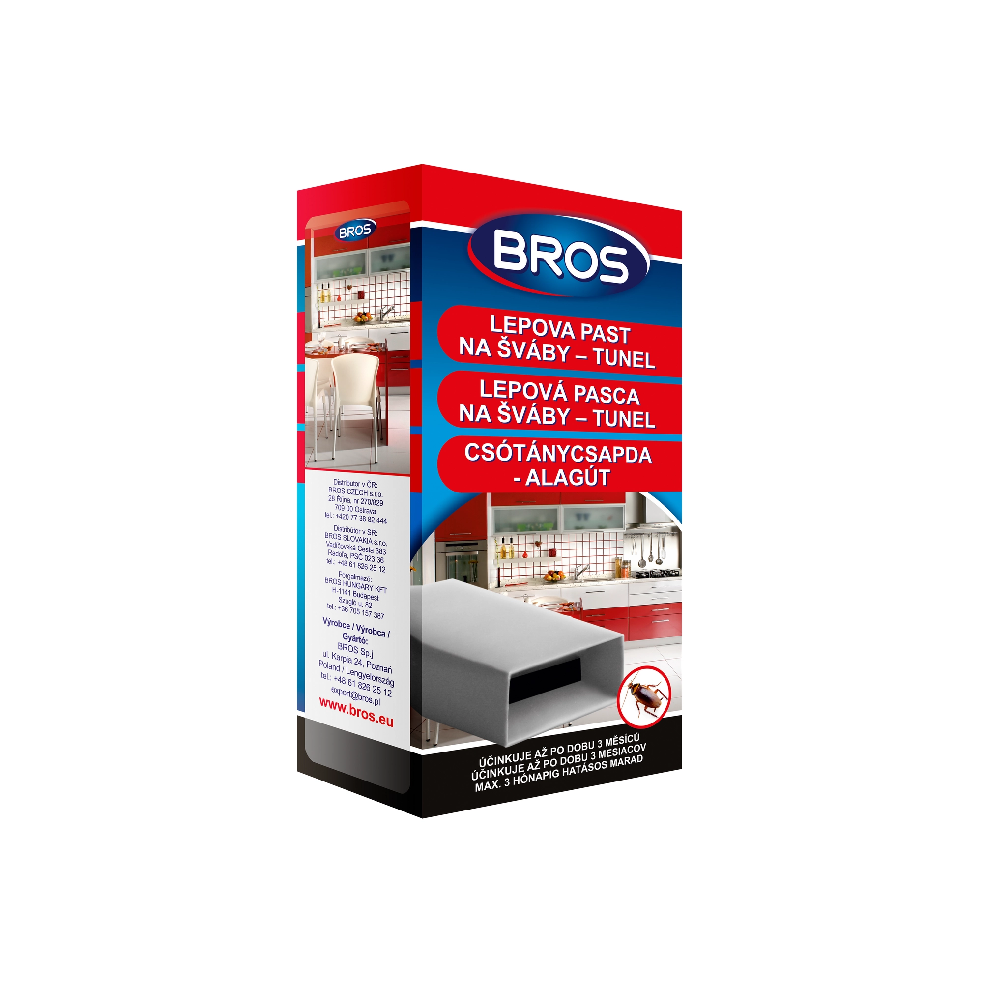 Bros Csótánycsapda- alagút